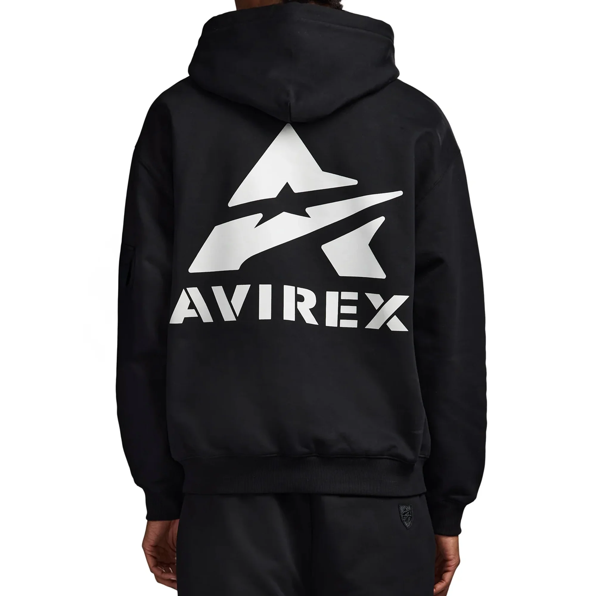 Avirex Mens Icon PKT Hoodie - Image 3