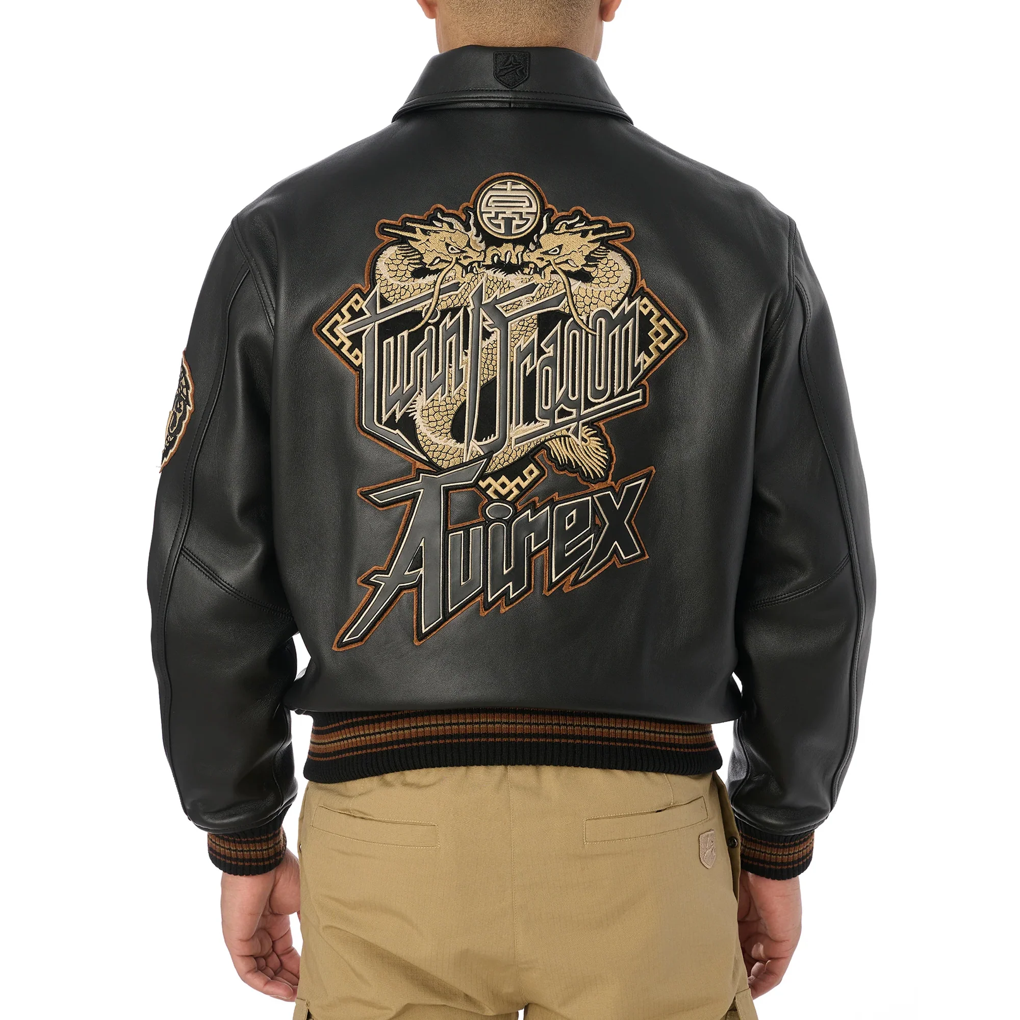 Avirex Mens Twin Dragon Jacket - Image 3