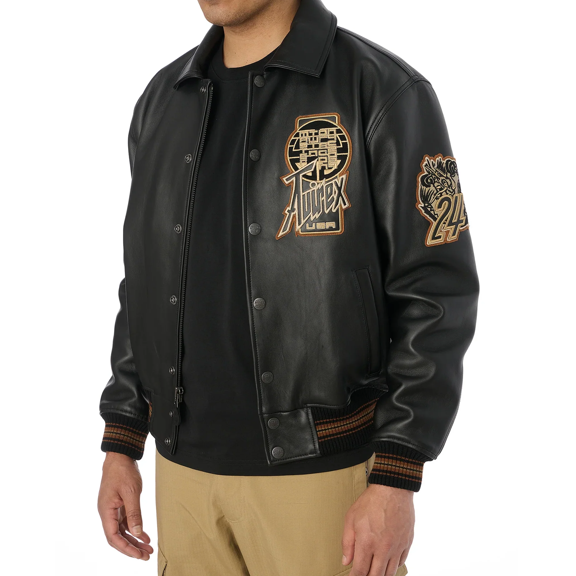 Avirex Mens Twin Dragon Jacket - Image 4