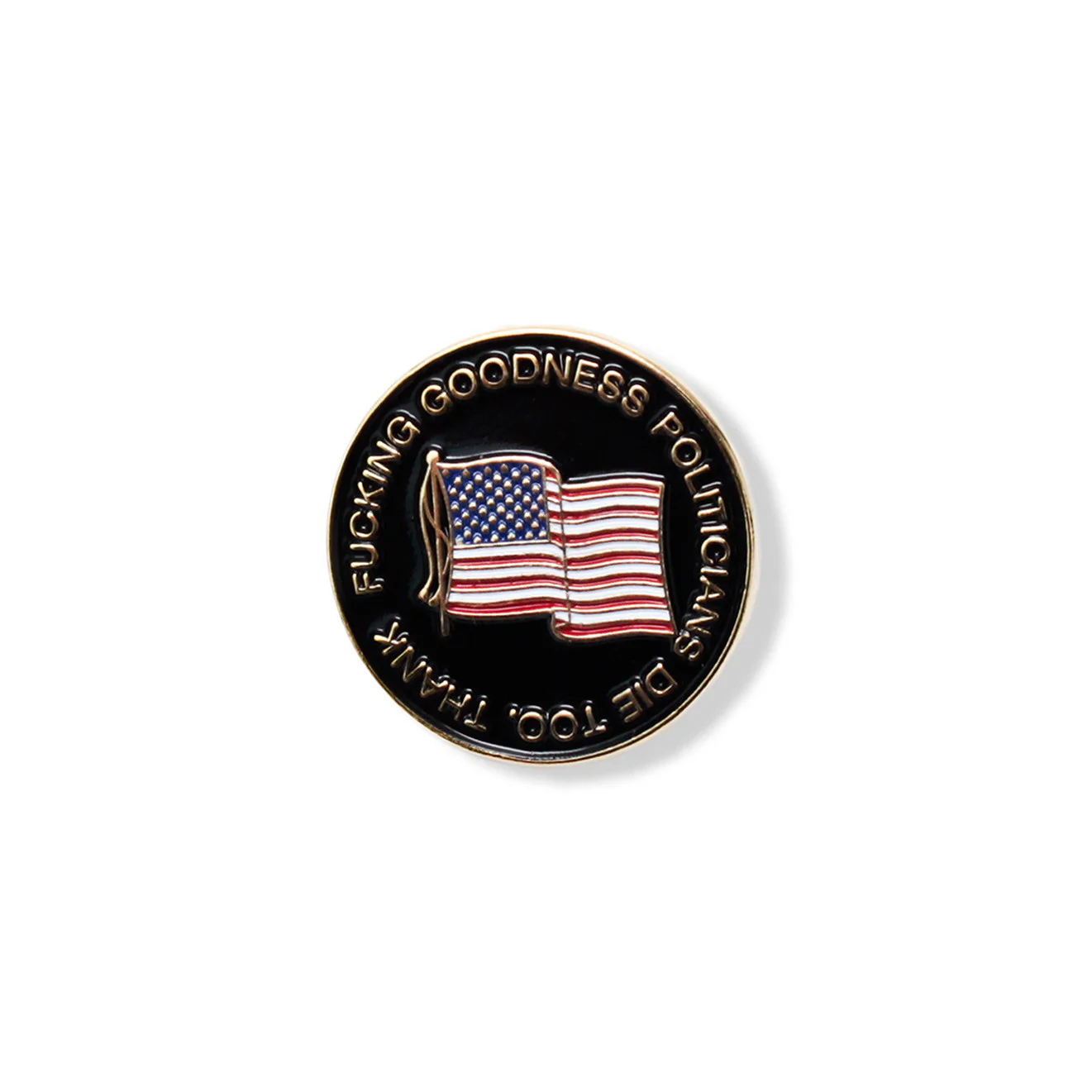 Ball & Chain - Politicians Pin