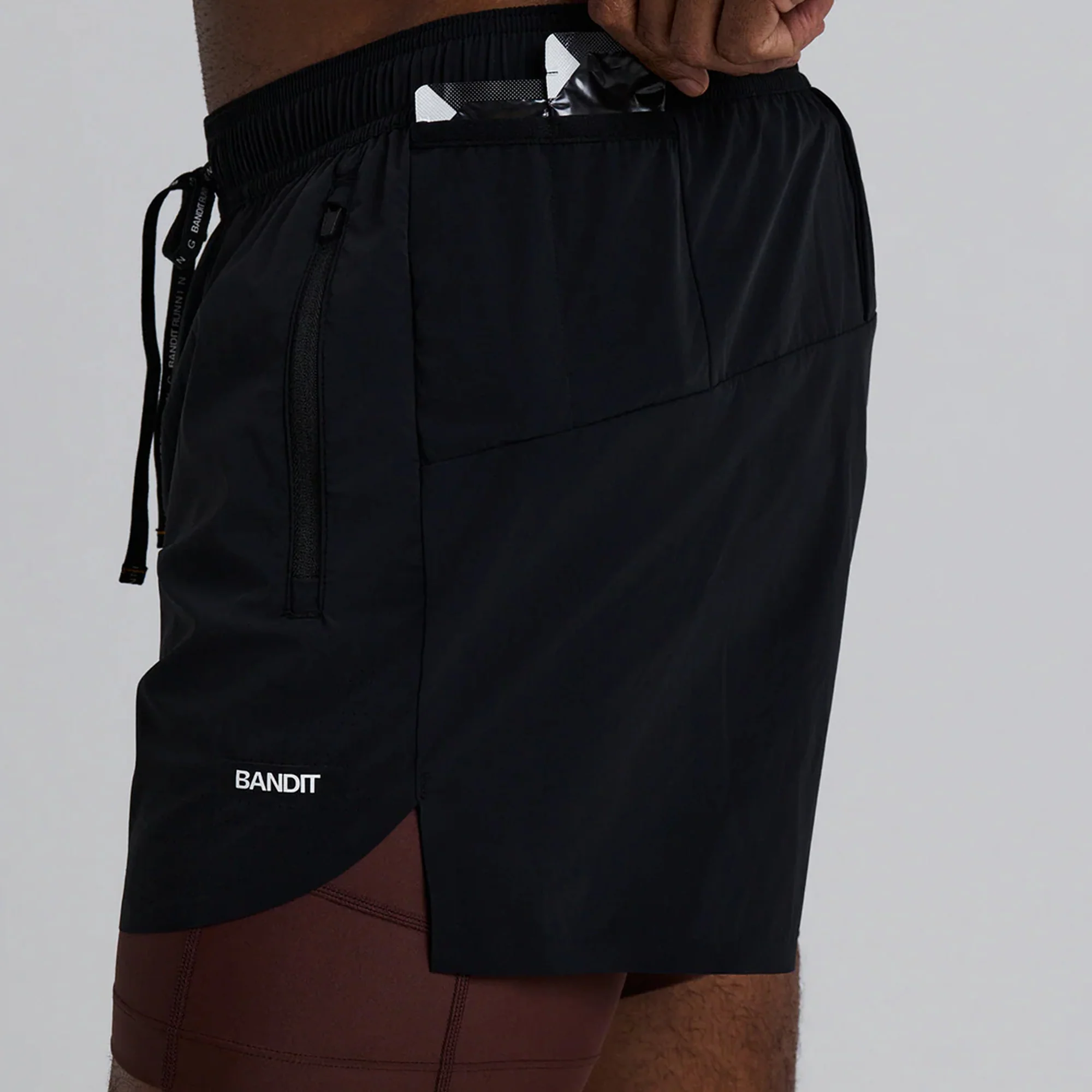 Bandit Running Mens Vento Training With Solite Liner Shorts (2 in 1) - Image 4