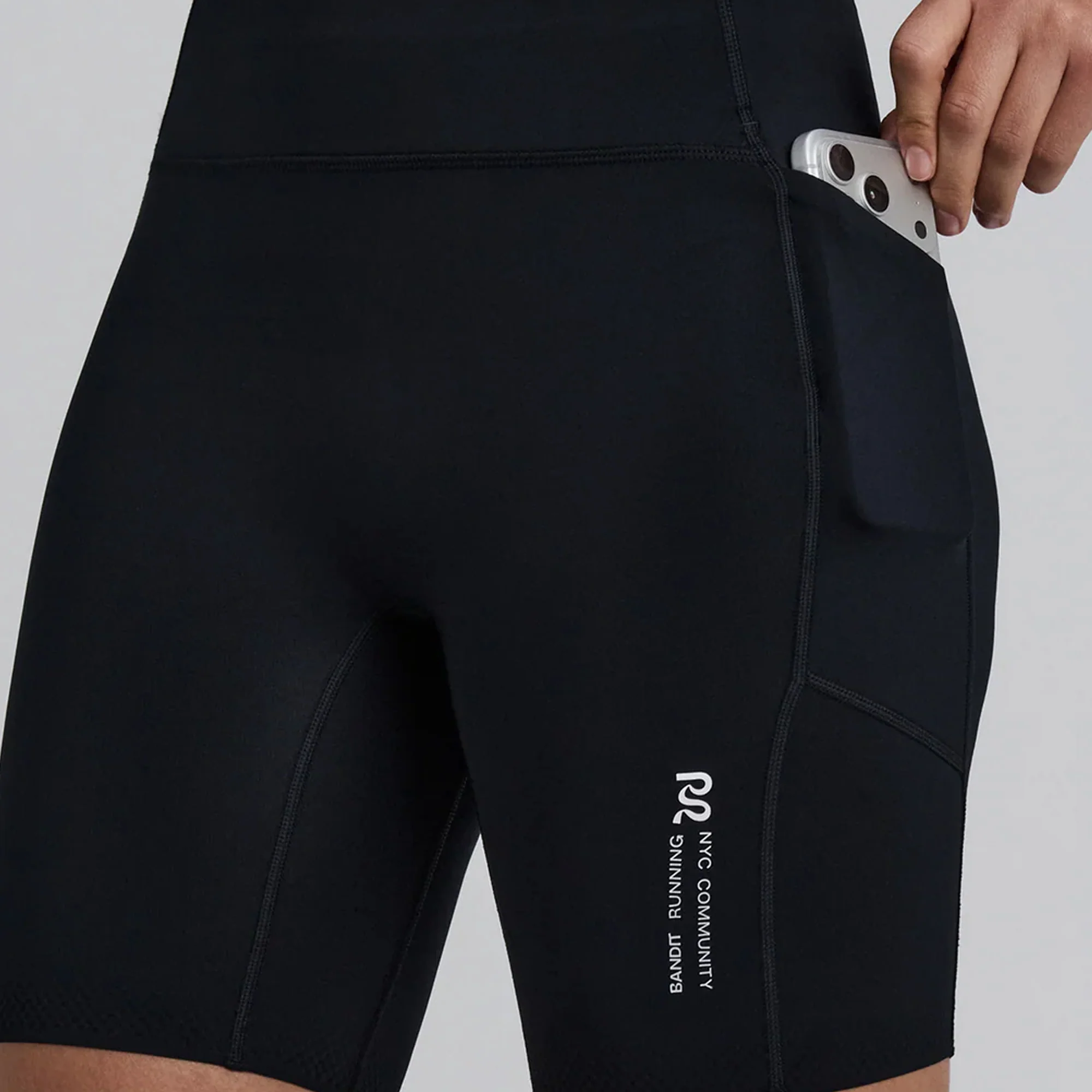 Bandit Running Womens Stamina High Waist 7" Compression Short - Image 4