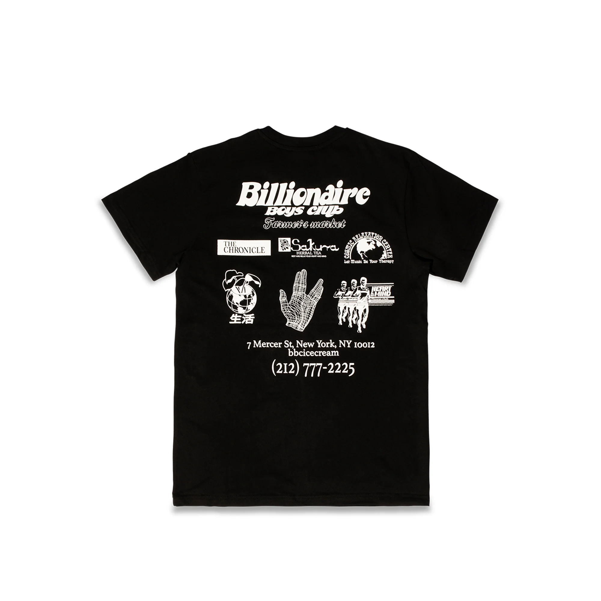 Billionaire Boys Club BB Farmer Market Tee 'Black' - Image 2
