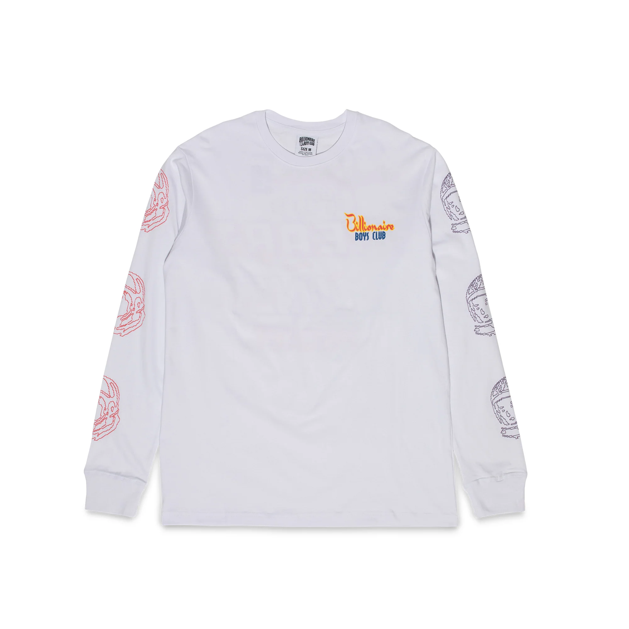 Billionaire Boys Club BB Heart And Mind LS Tee 'White'