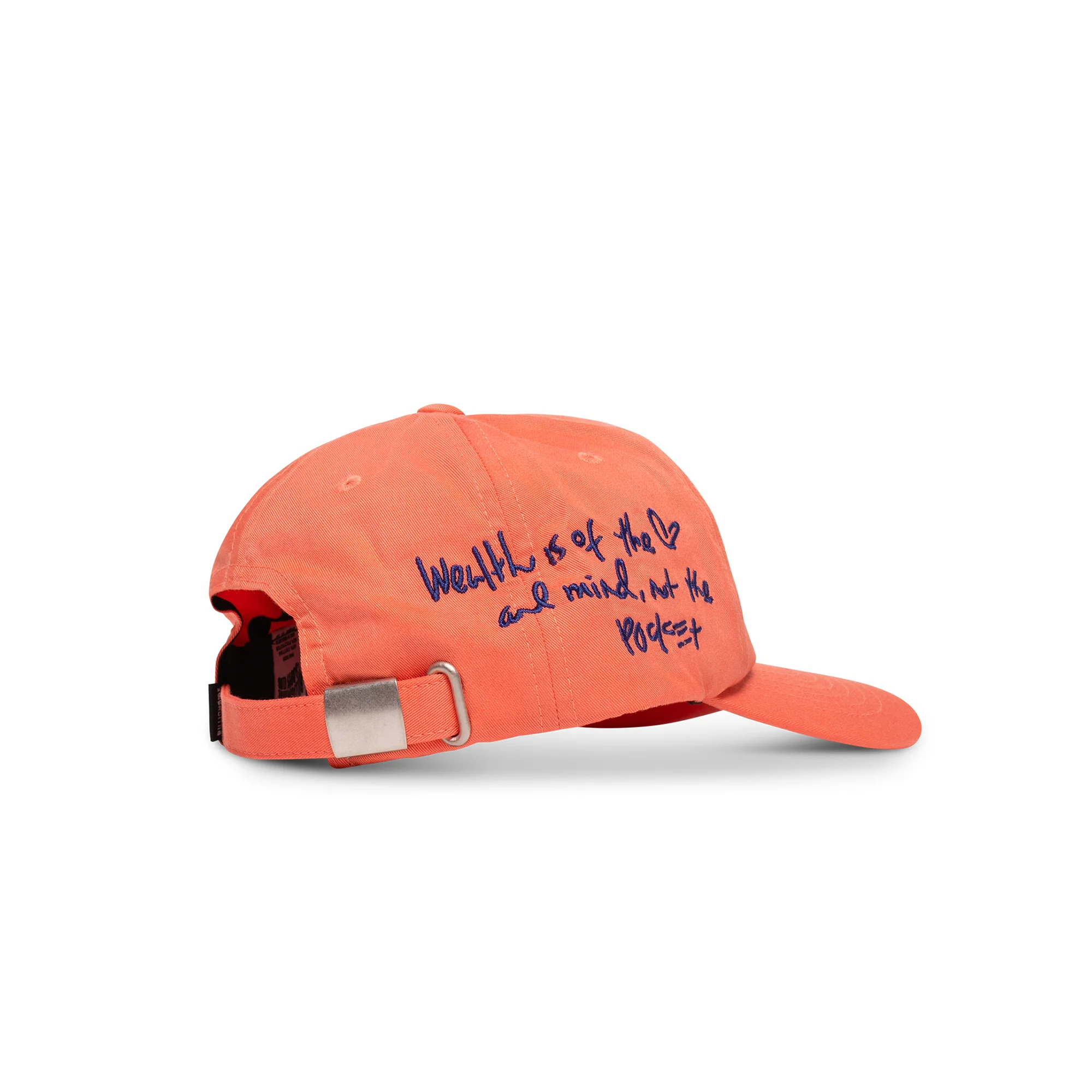 Billionaire Boys Club Mens Club Script Hat 'Living Coral' - Image 2