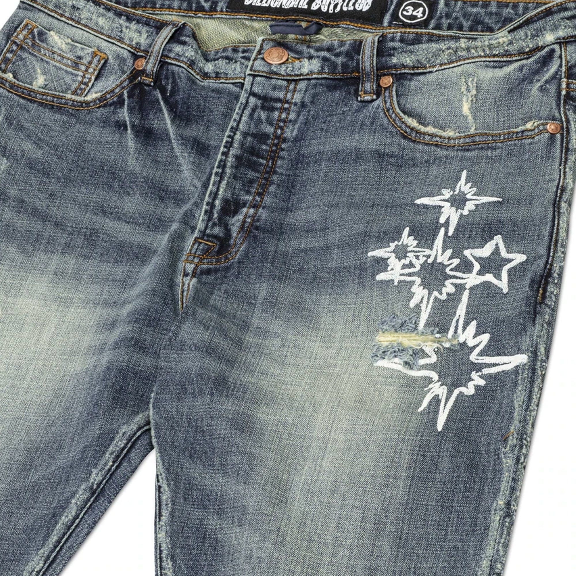 Billionaire Boys Club BB Constellation Jean 'Black' - Image 3