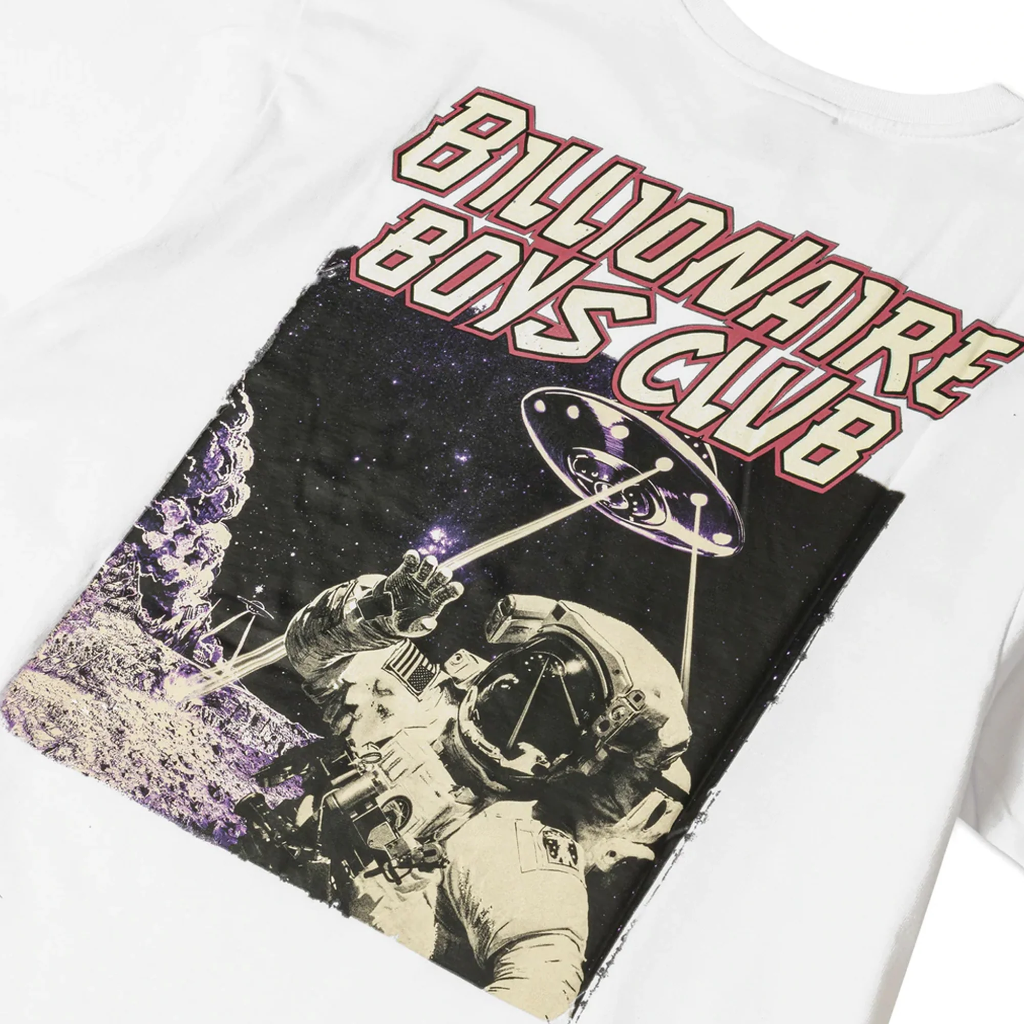 Billionaire Boys Club BB Enterprise SS Tee 'White' - Image 3