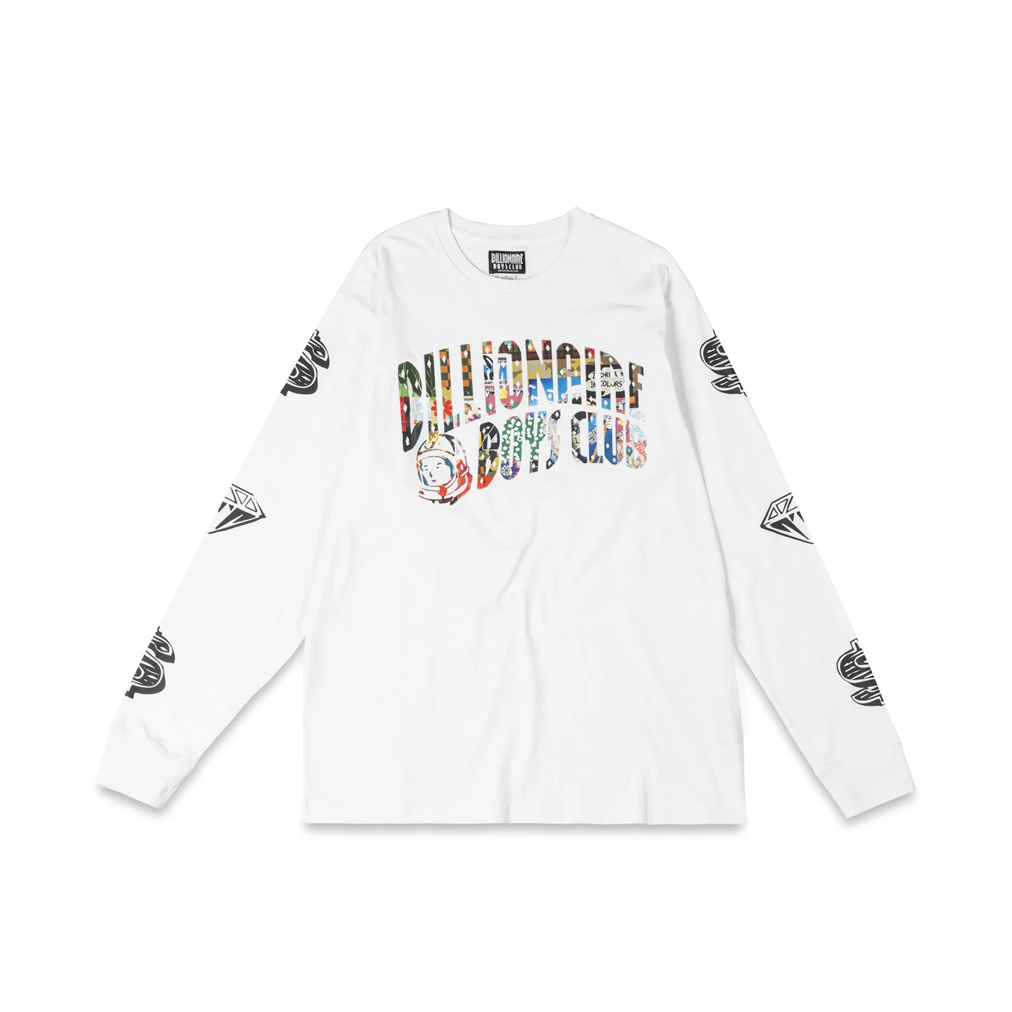 Billionaire Boys Club Men BB Arch LS Tee 'White'