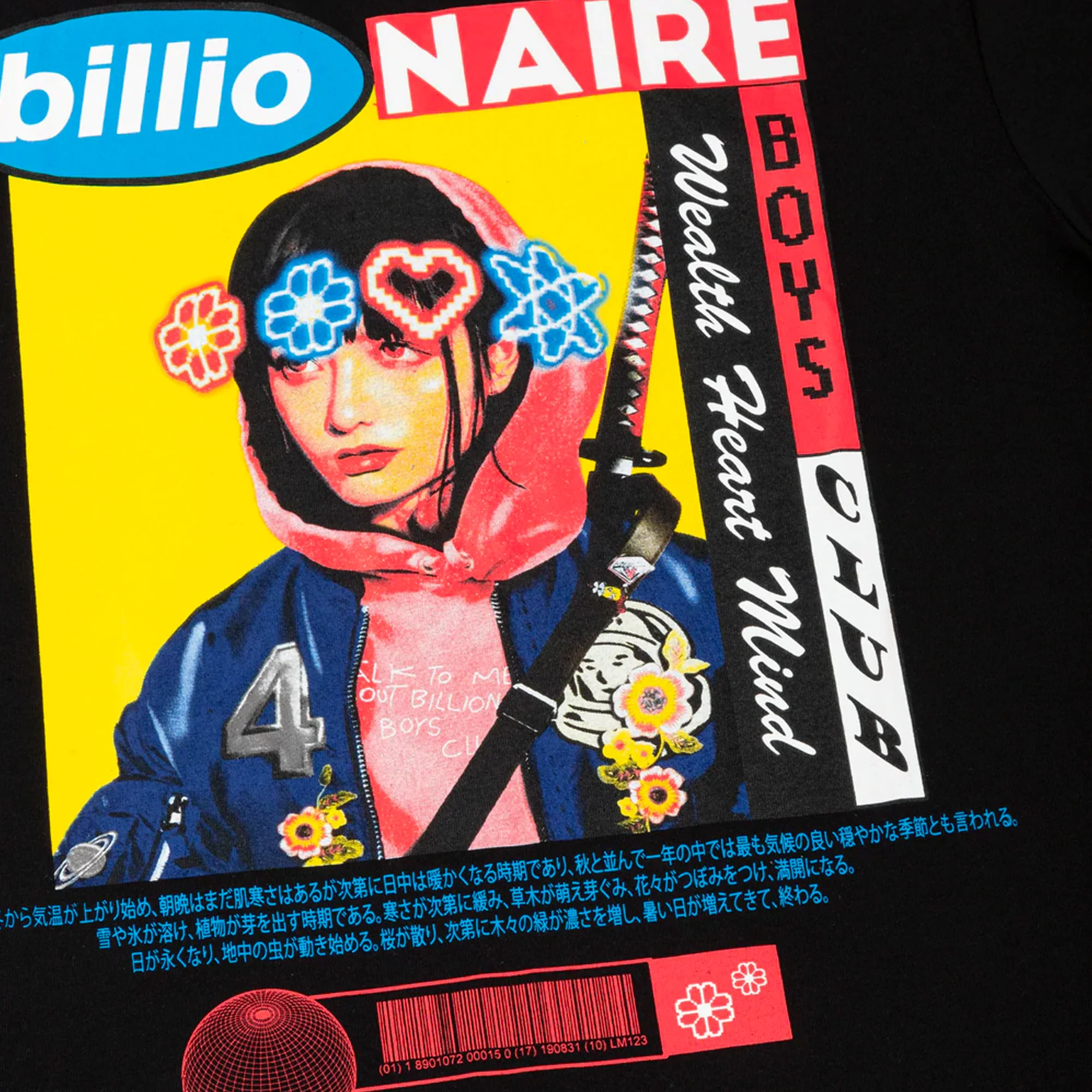 Billionaire Boys Club Mens BB Cyberpunk SS Tee - Image 2
