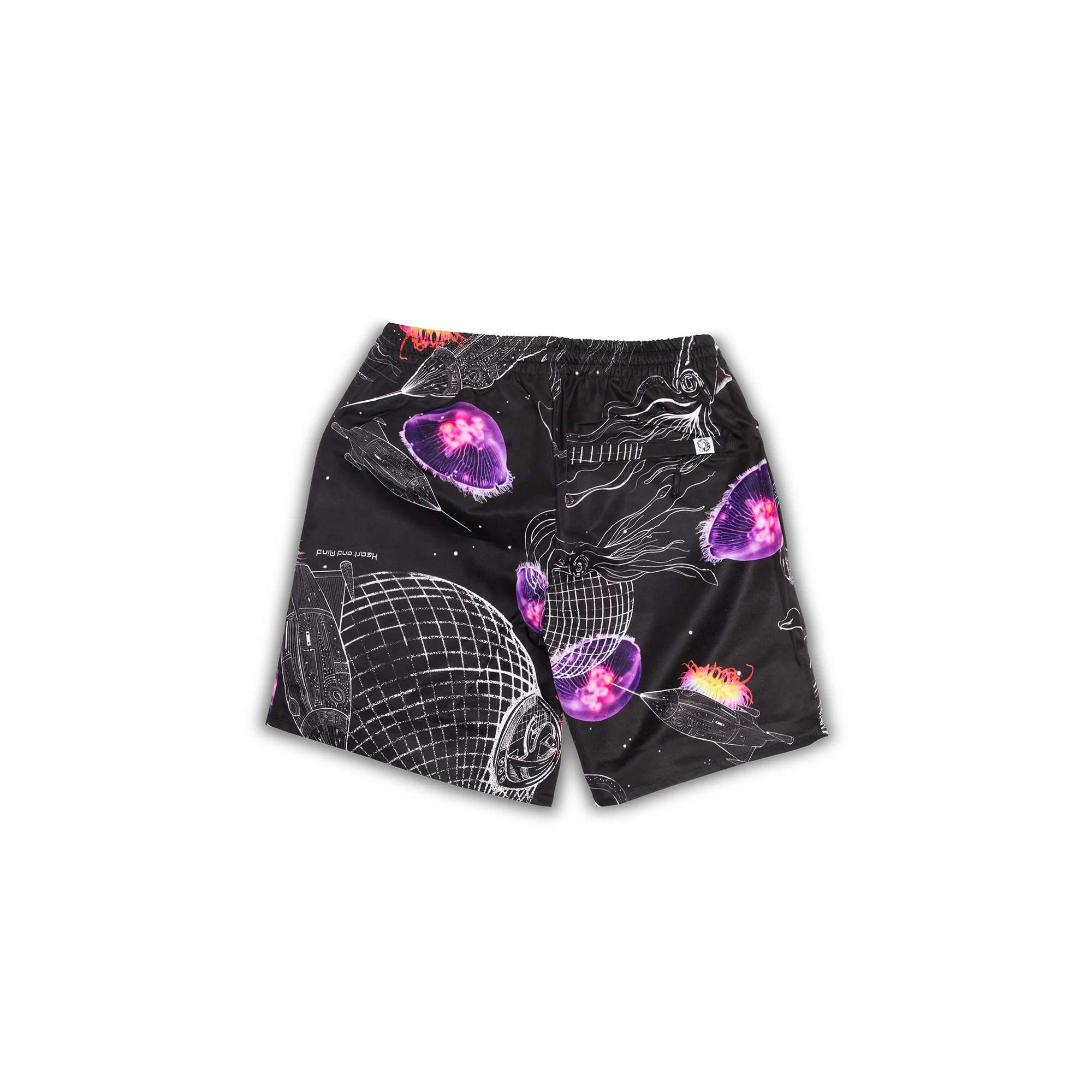 Billionaire Boys Club Mens Exo Shorts 'Black' - Image 2