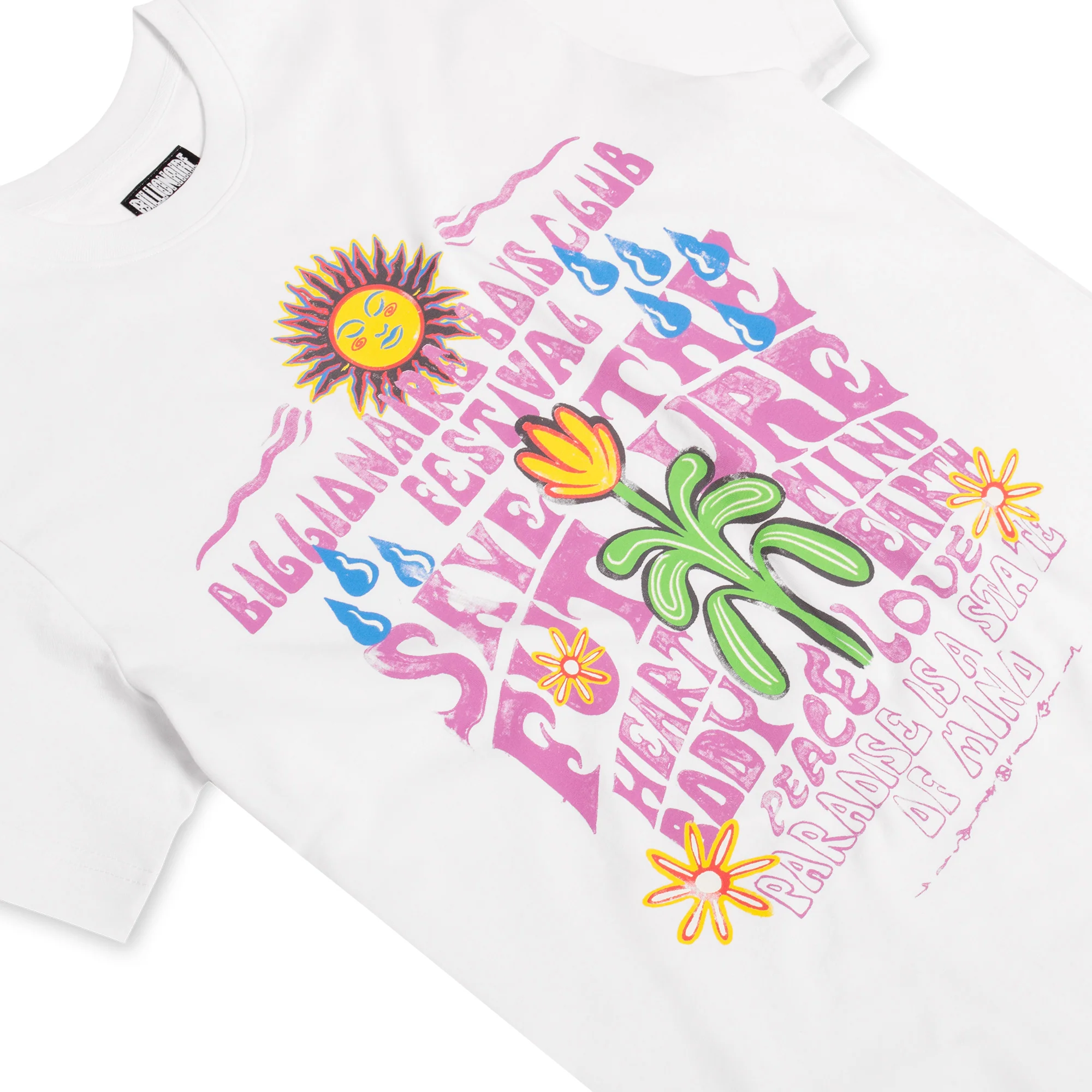 Billionaire Boys Club Mens Festival SS Knit Shirt 'White' - Image 3