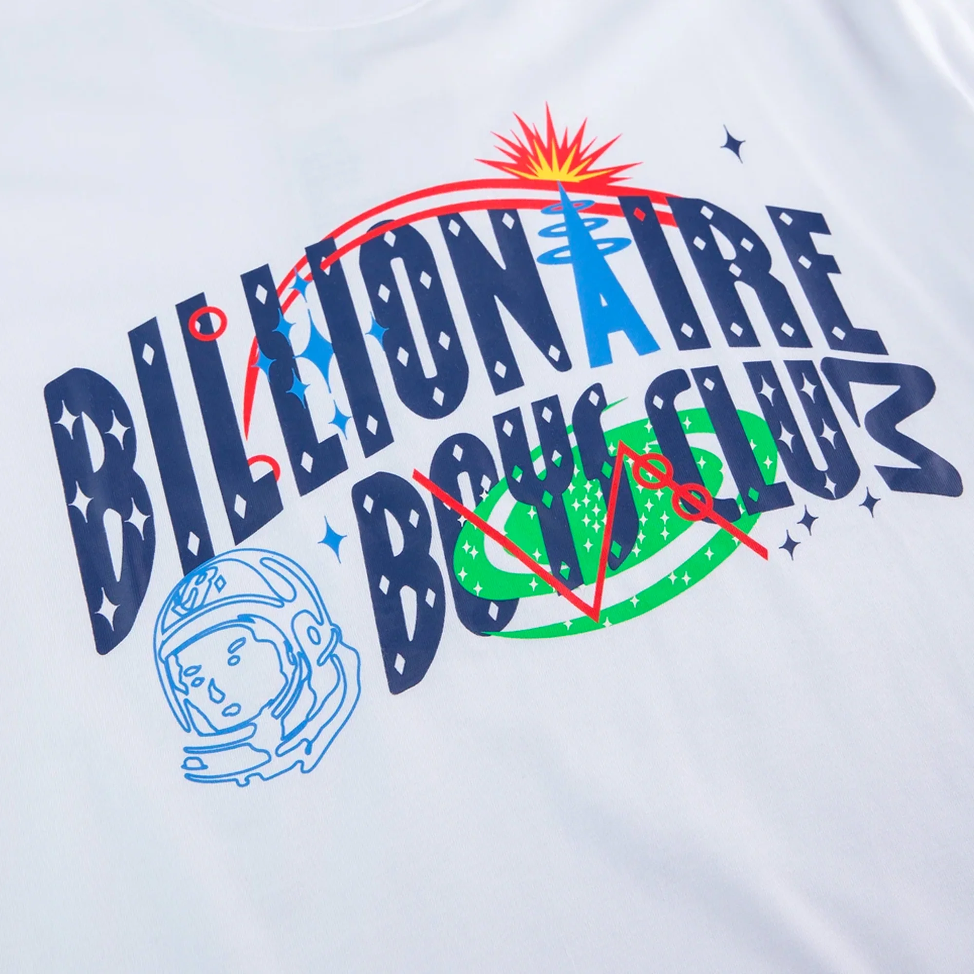 Billionaire Boys Club Mens Future Arch SS Tee 'White' - Image 3