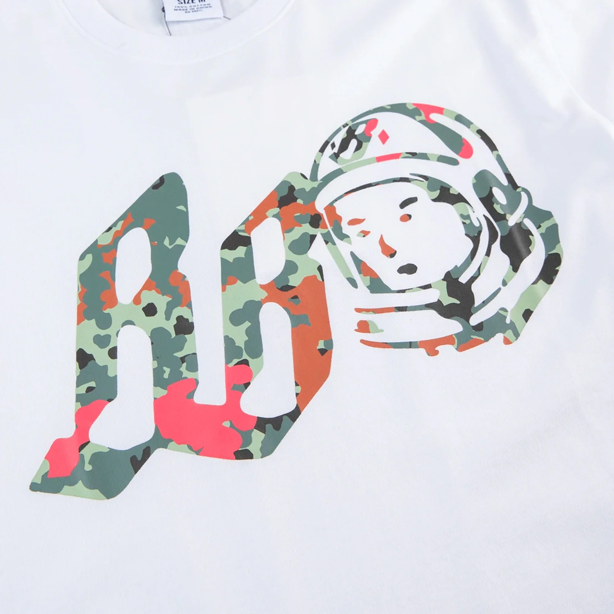Billionaire Boys Club Mens Helmet SS Tee 'White' - Image 3