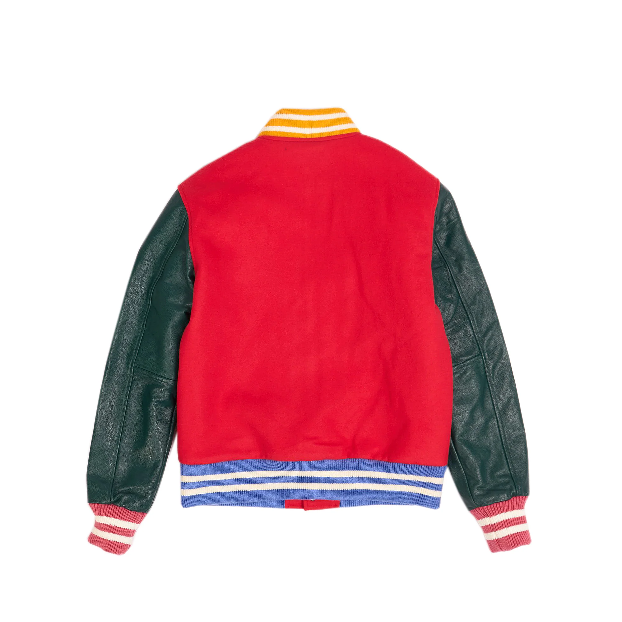 Billionaire Boys Club Mens BB Letterman Jacket 'Lollipop Red' - Image 2