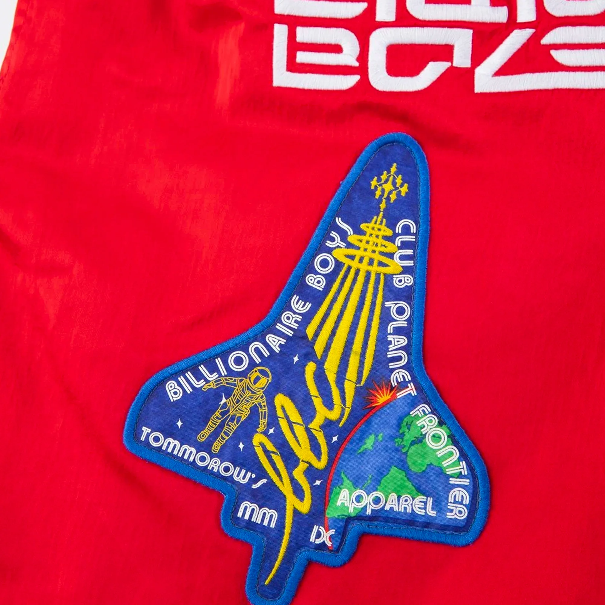 Billionaire Boys Club Mens Lunar Year Shorts 'Red' - Image 4
