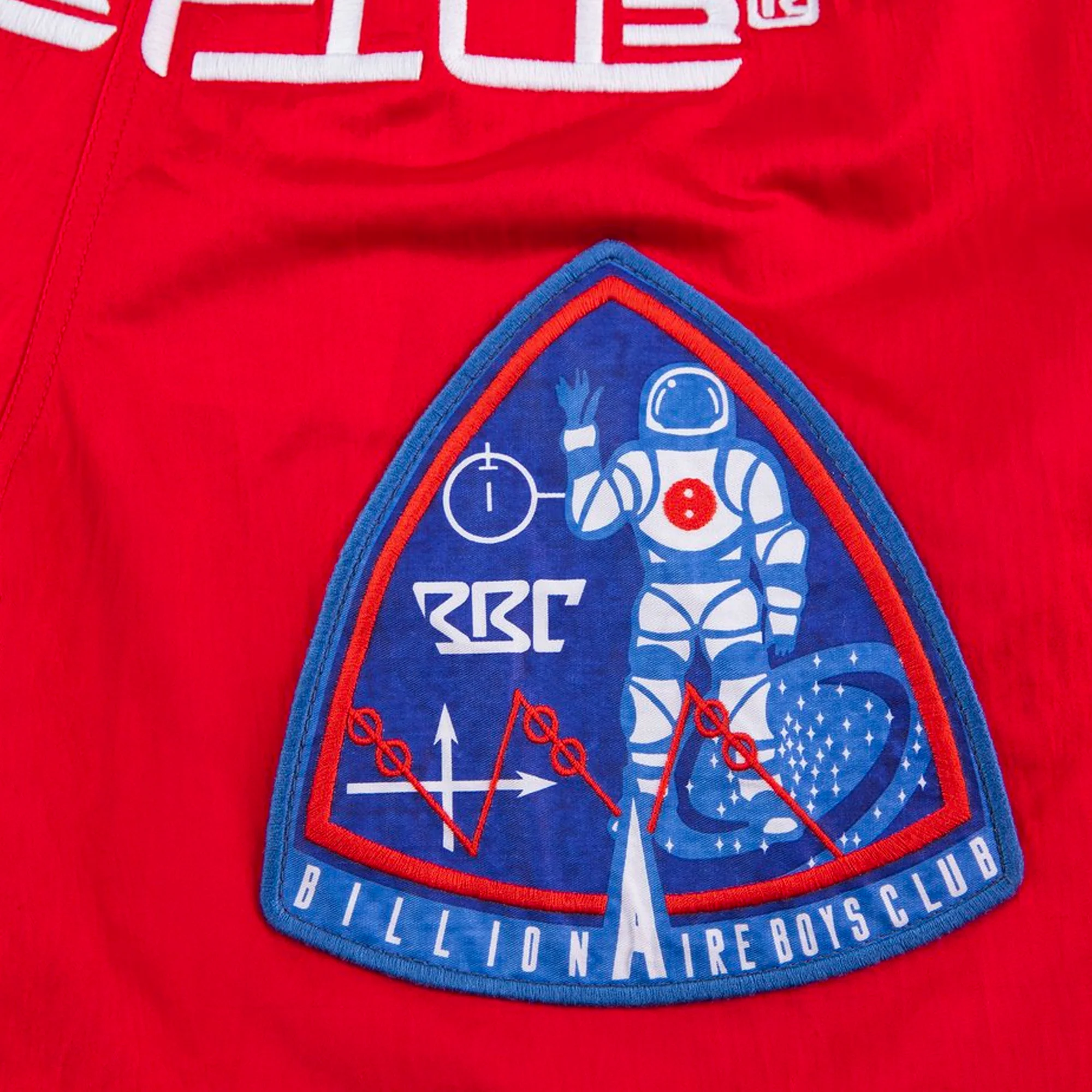 Billionaire Boys Club Mens Lunar Year Shorts 'Red' - Image 5