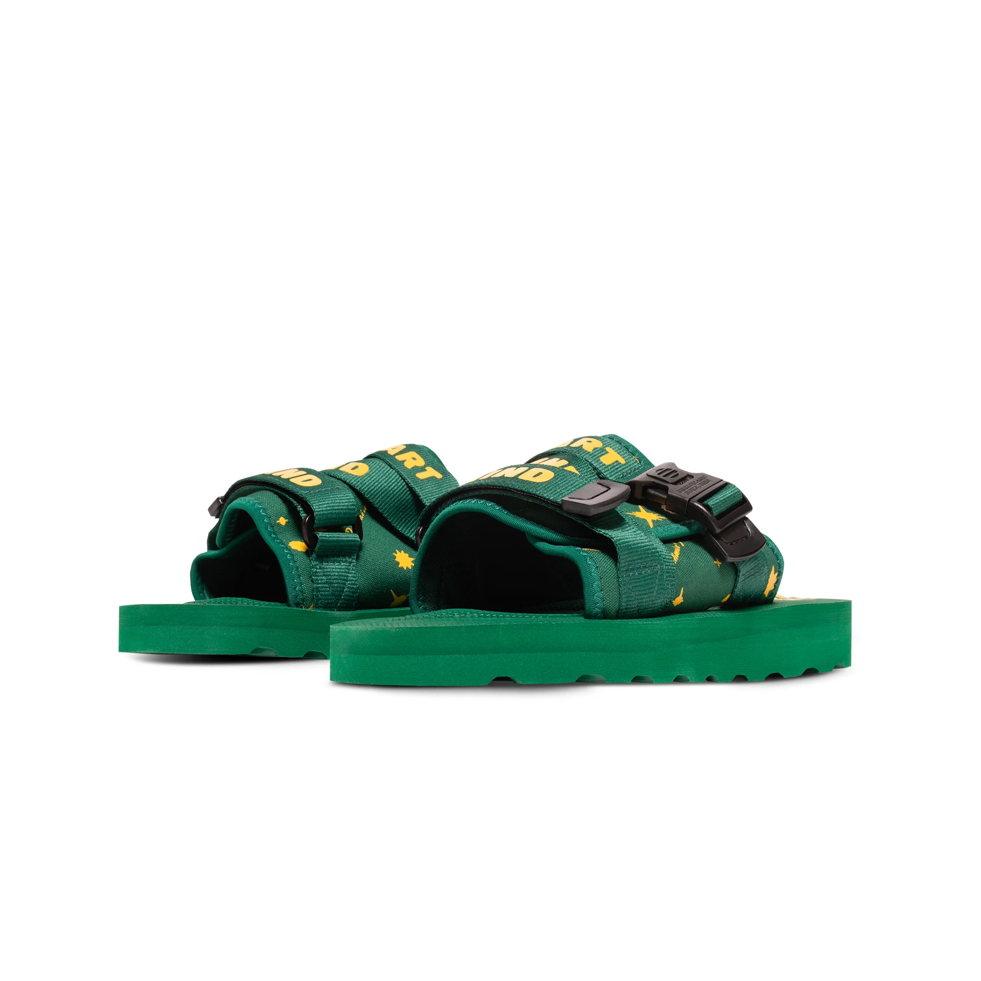 Billionaire Boys Club Mens Space Walker II Slides 'Verdant Green' - Image 3