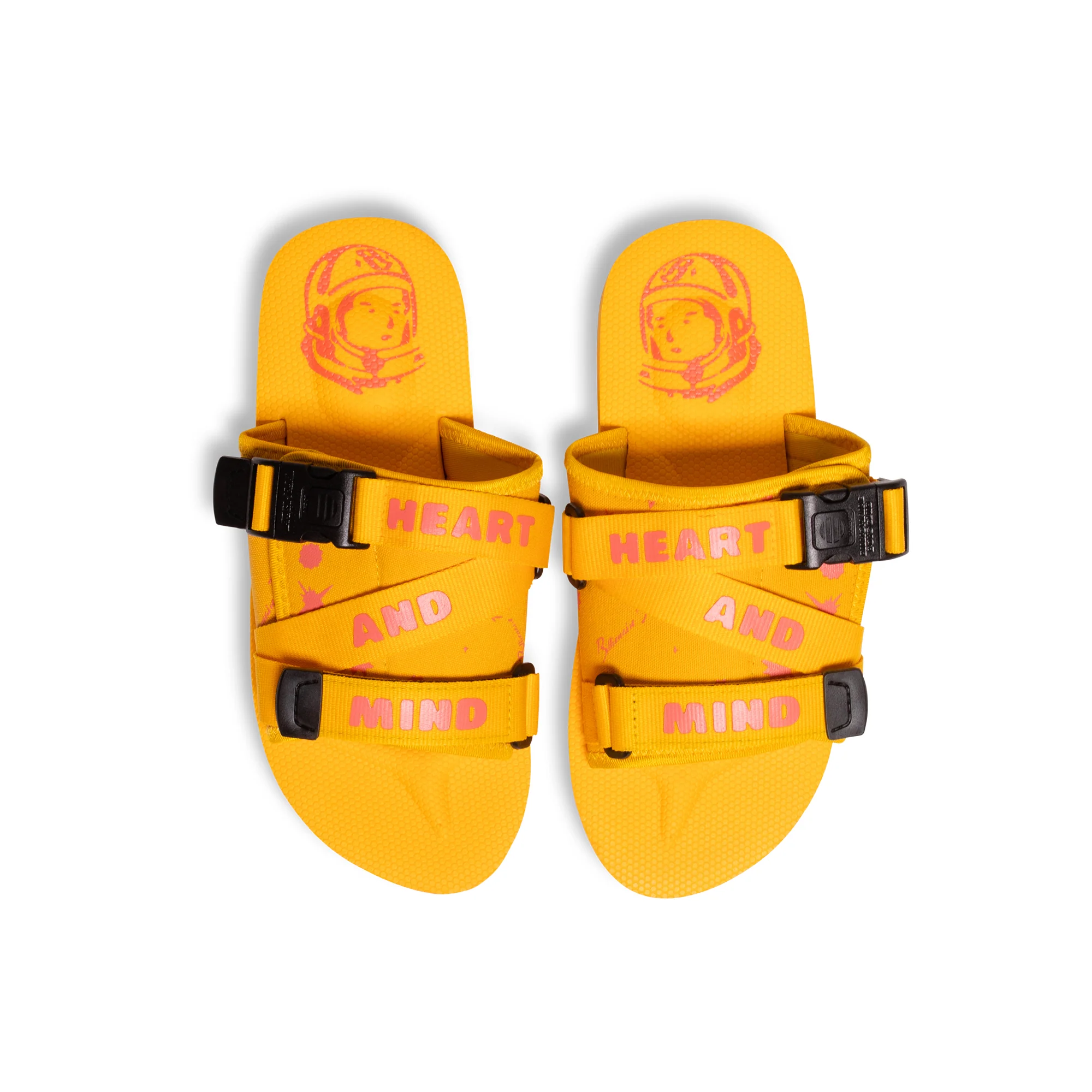 Billionaire Boys Club Mens Space Walker II Slides 'Daffodil' - Image 2