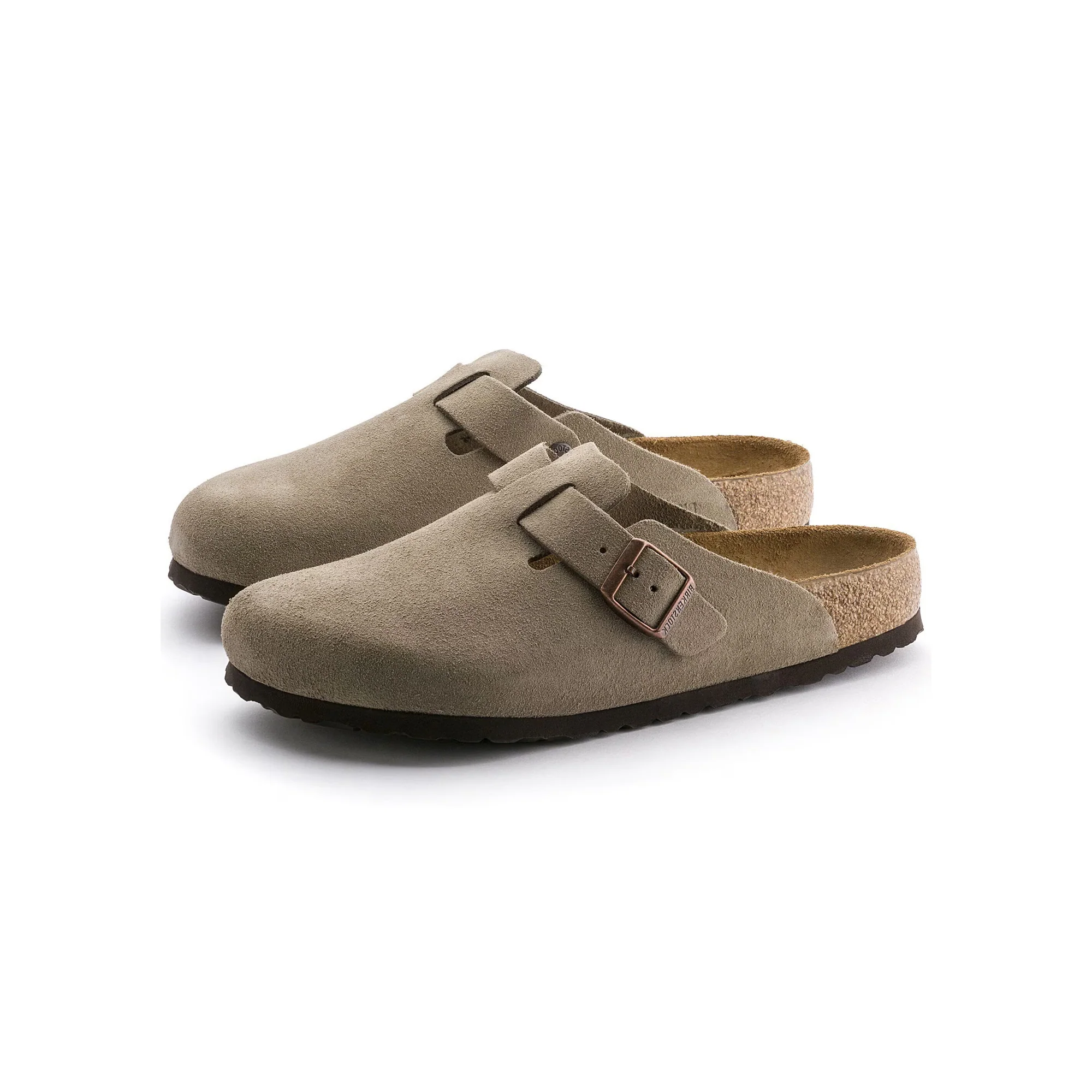 Birkenstock Mens Boston Soft Footbed Slippers (Narrow) - Image 3