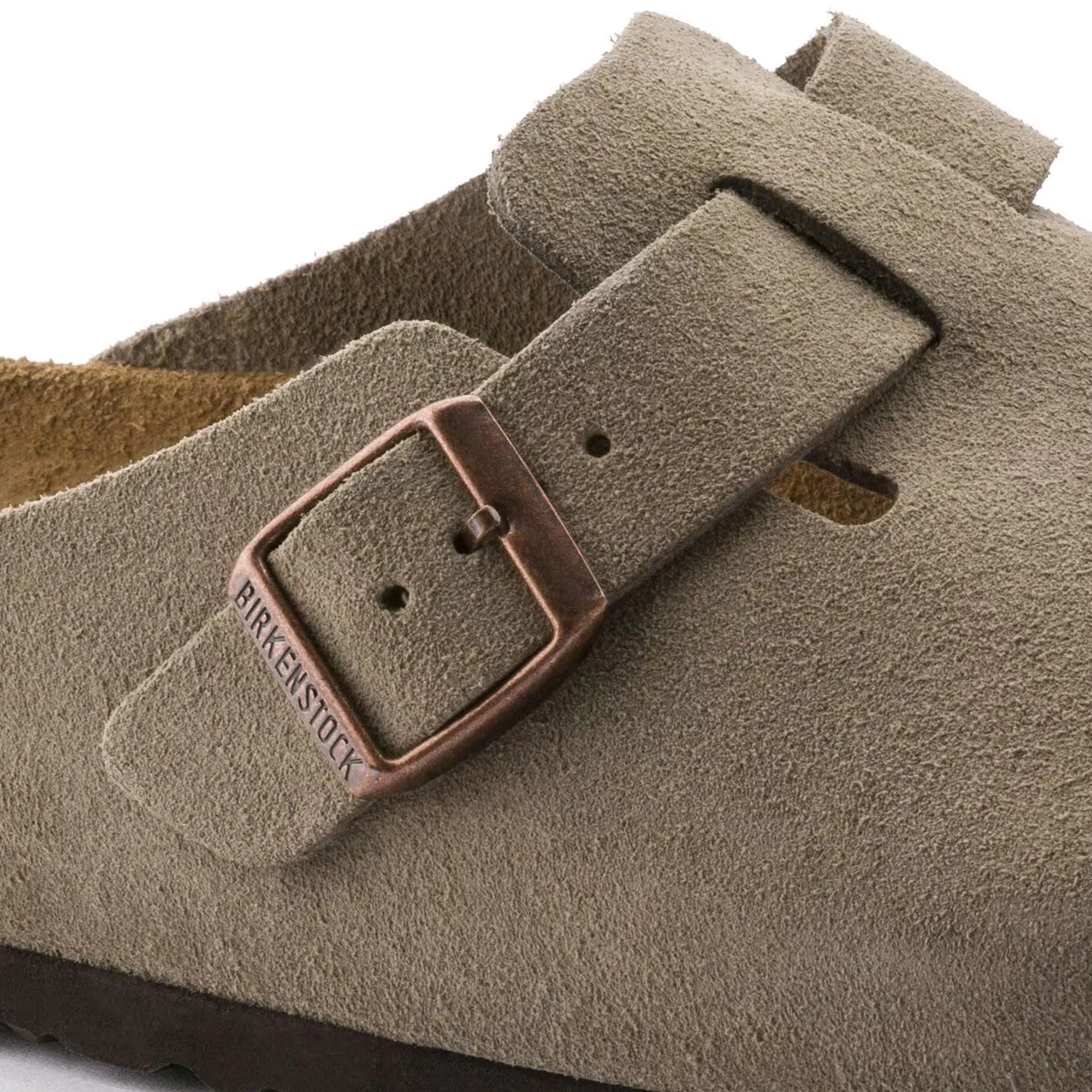Birkenstock Mens Boston Soft Footbed Slippers (Narrow) - Image 4