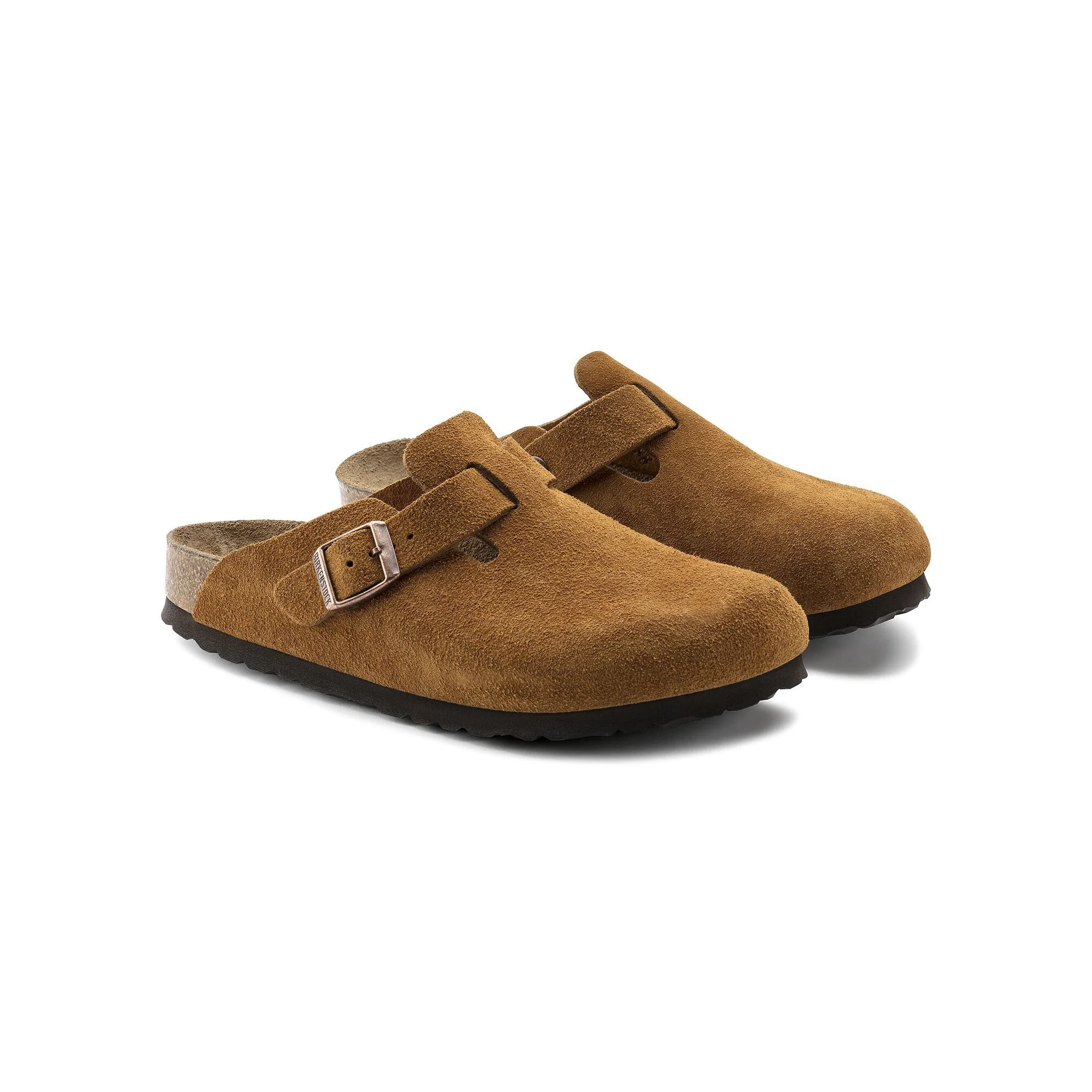 Birkenstock Mens Boston Soft Footbed Slippers (Narrow) - Image 2