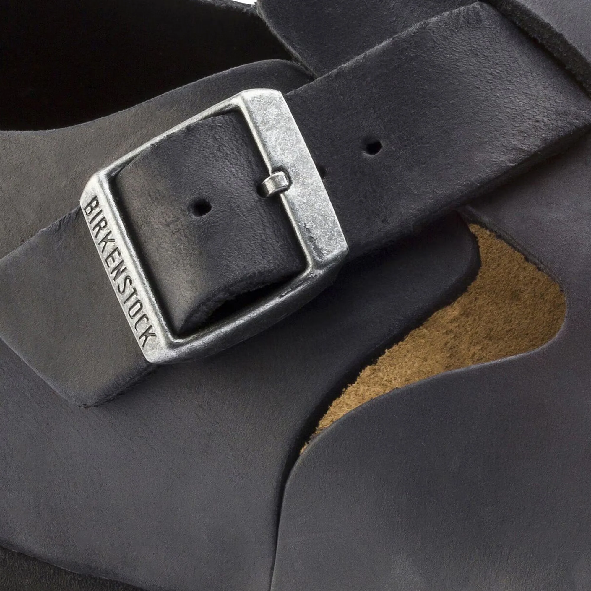 Birkenstock Mens London Oiled Leather Sandals - Image 4