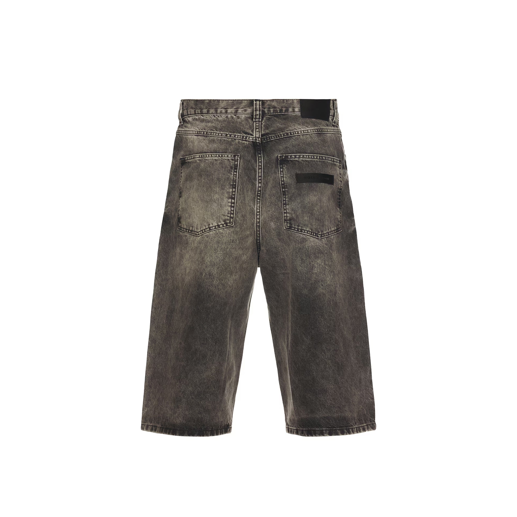 Boiler Room Mens Cut Off Denim Short - Image 2