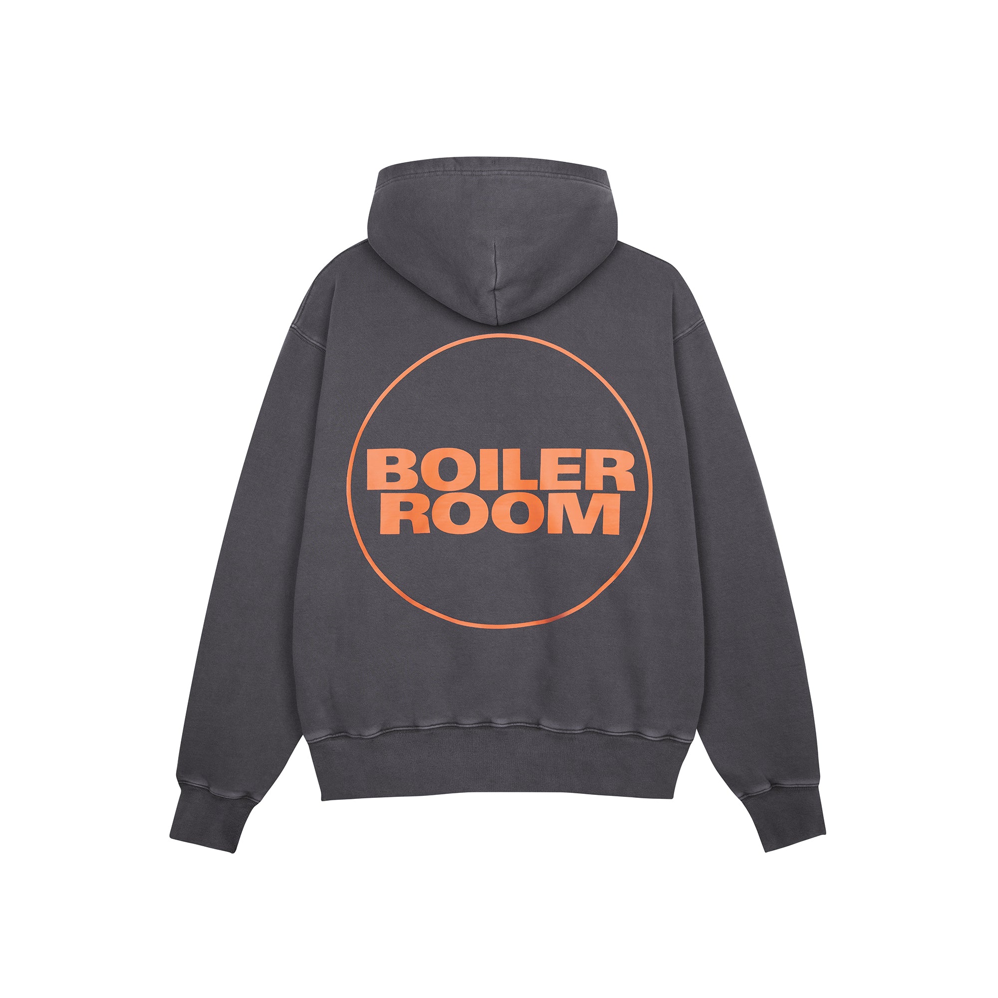 Boiler Room Mens Garment Dye Hoodie
