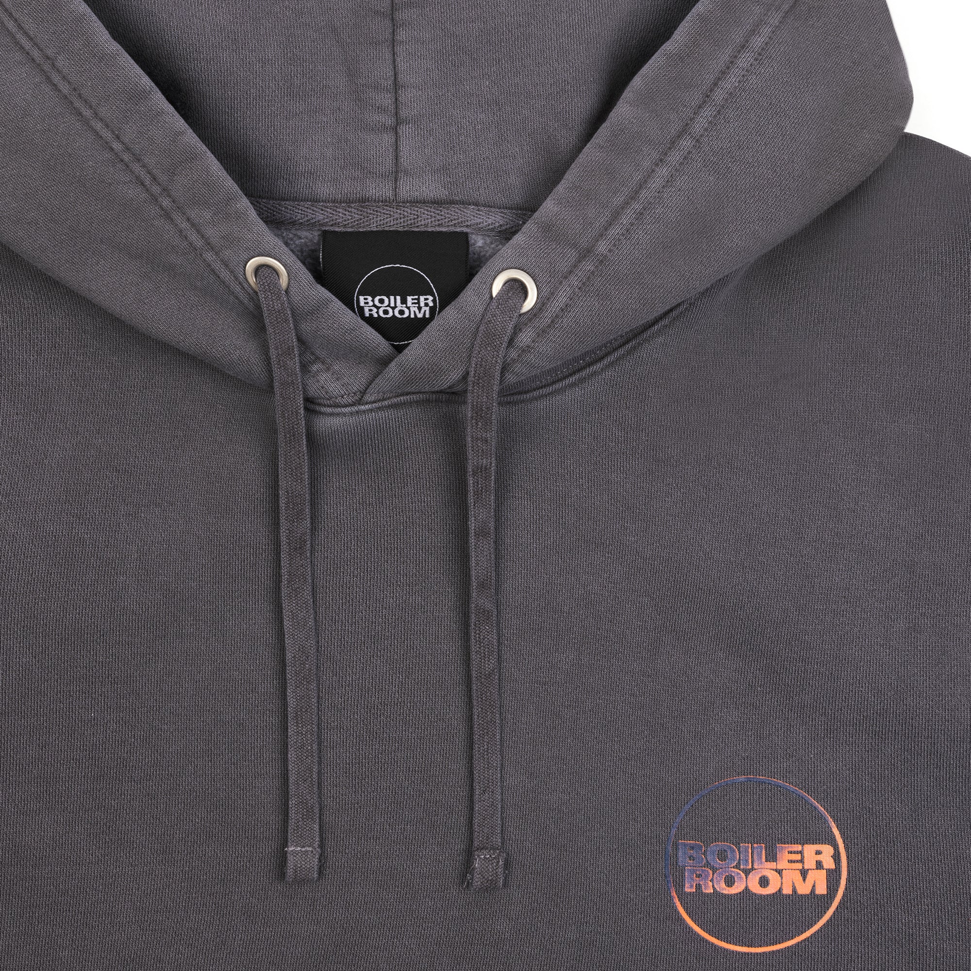 Boiler Room Mens Garment Dye Hoodie - Image 3