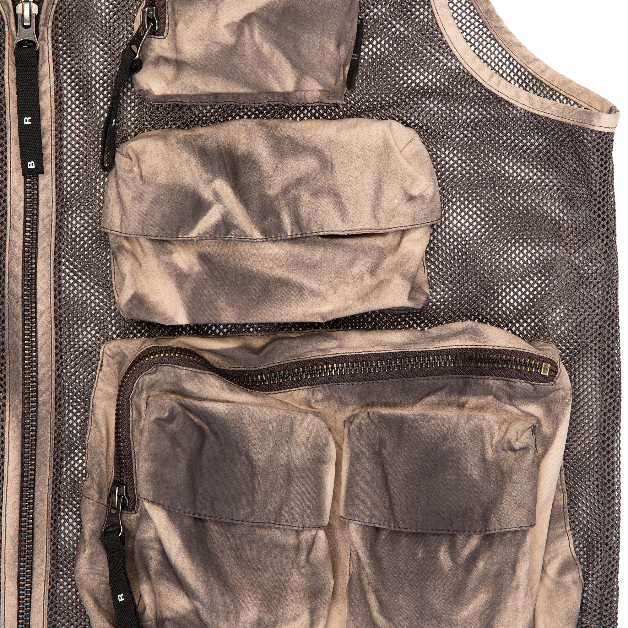Boiler Room Mens Multi Pocket Gilet Vest - Image 3