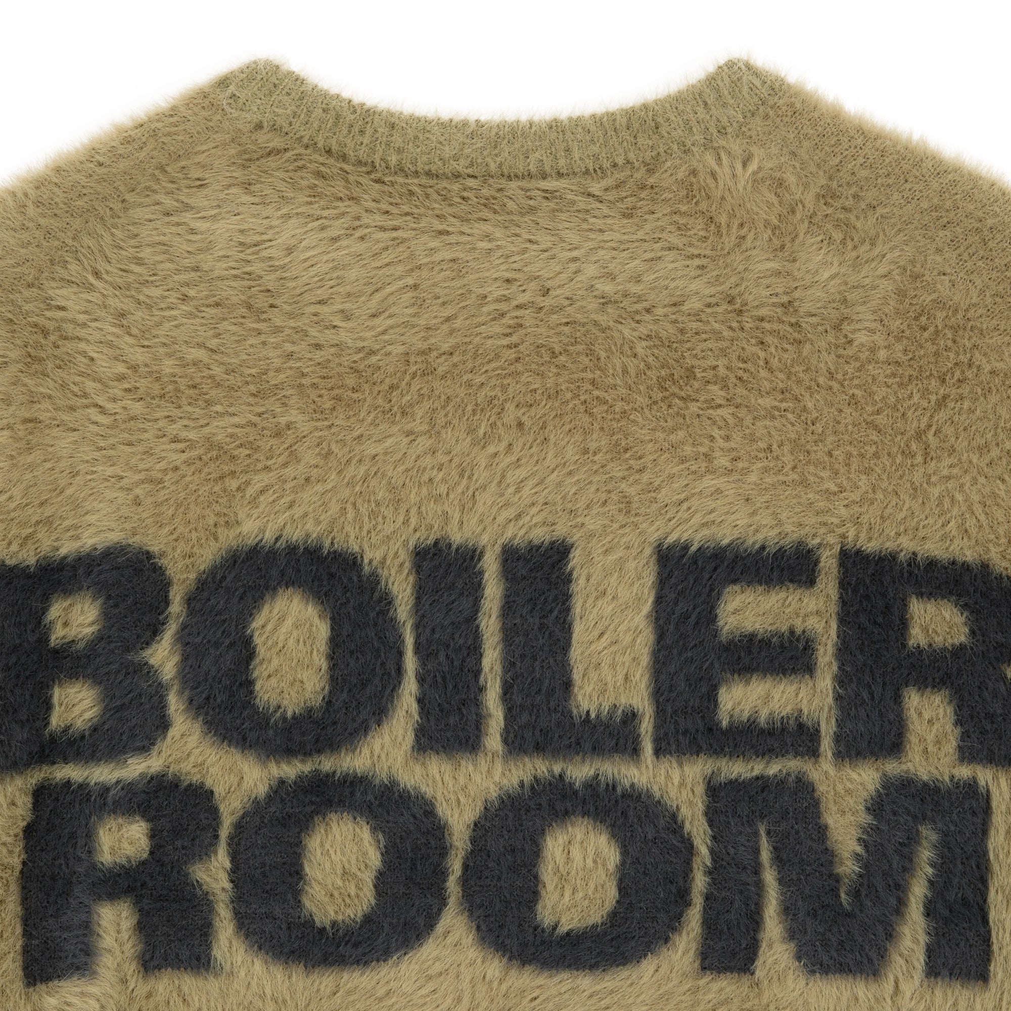 Boiler Room Mens Shaggy Knitwear - Image 3