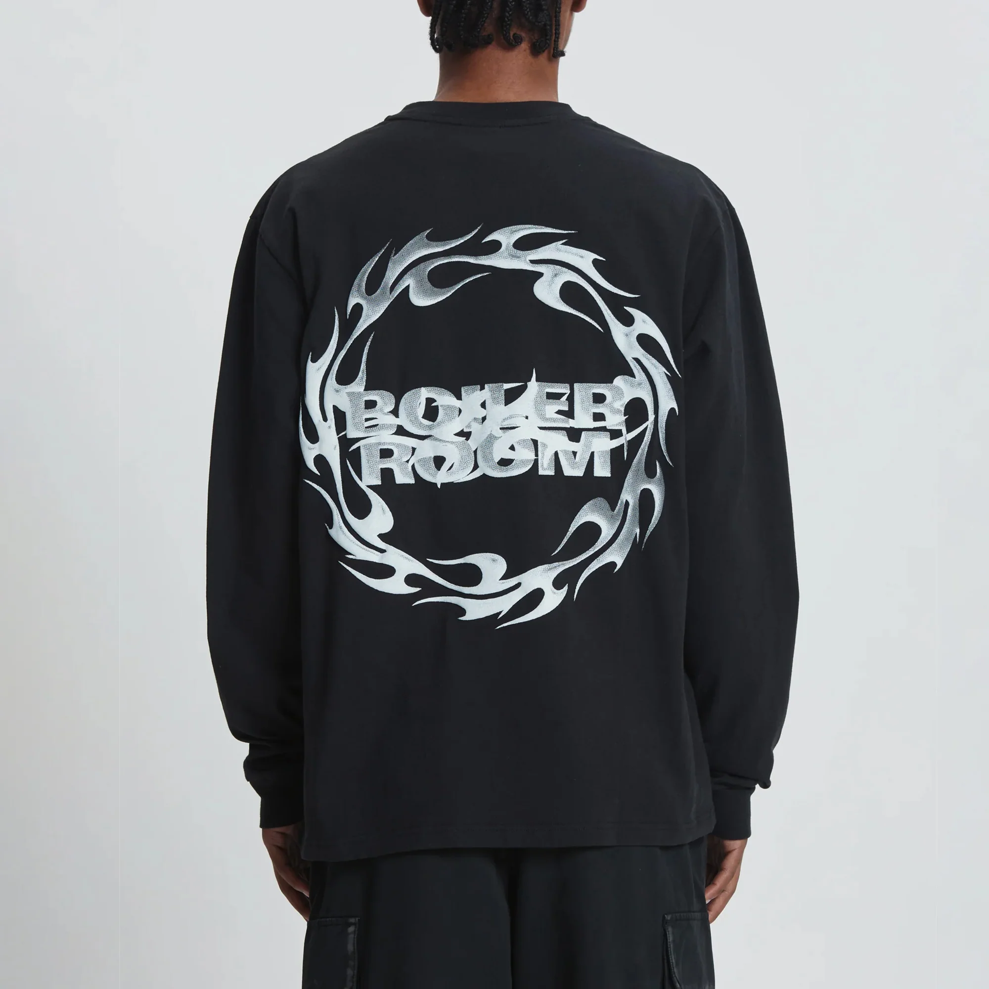 Boiler Room Mens Tribal Long Sleeve - Image 2