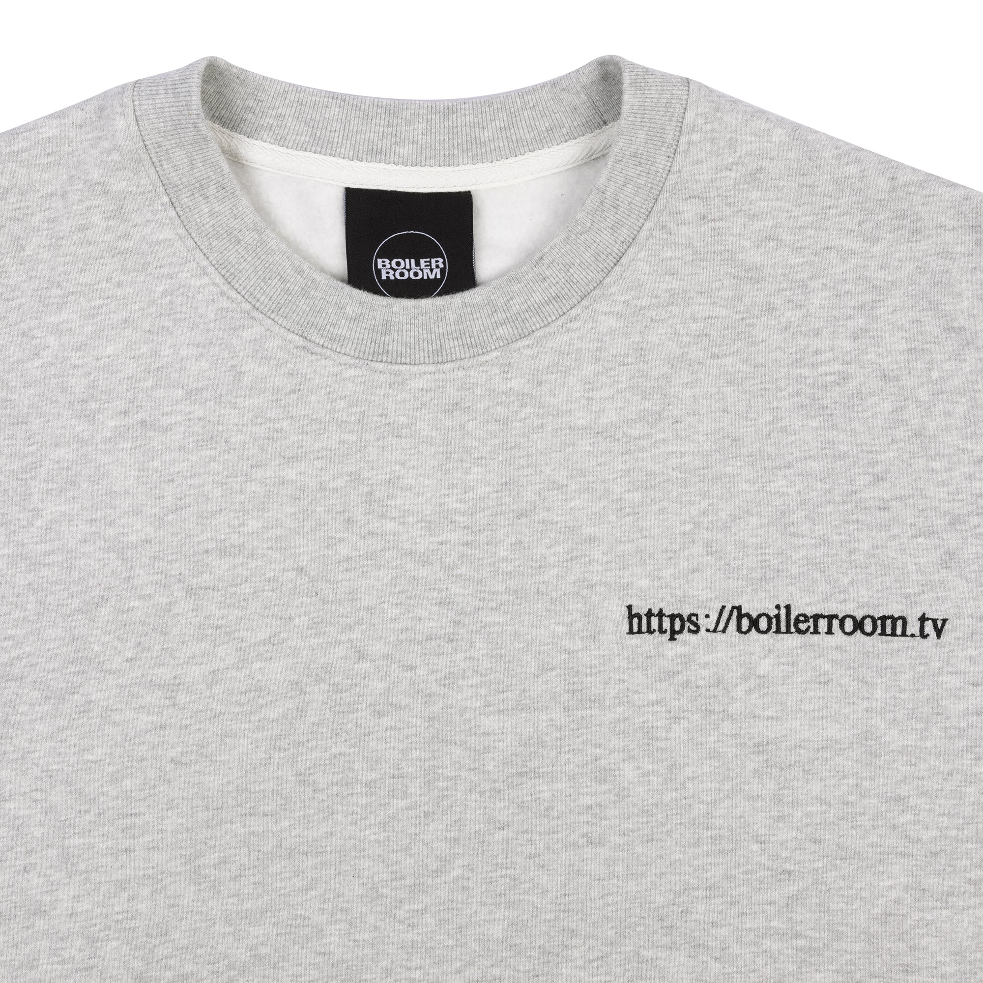 Boiler Room Mens TV Logo Crew Sweatshirt - Image 2