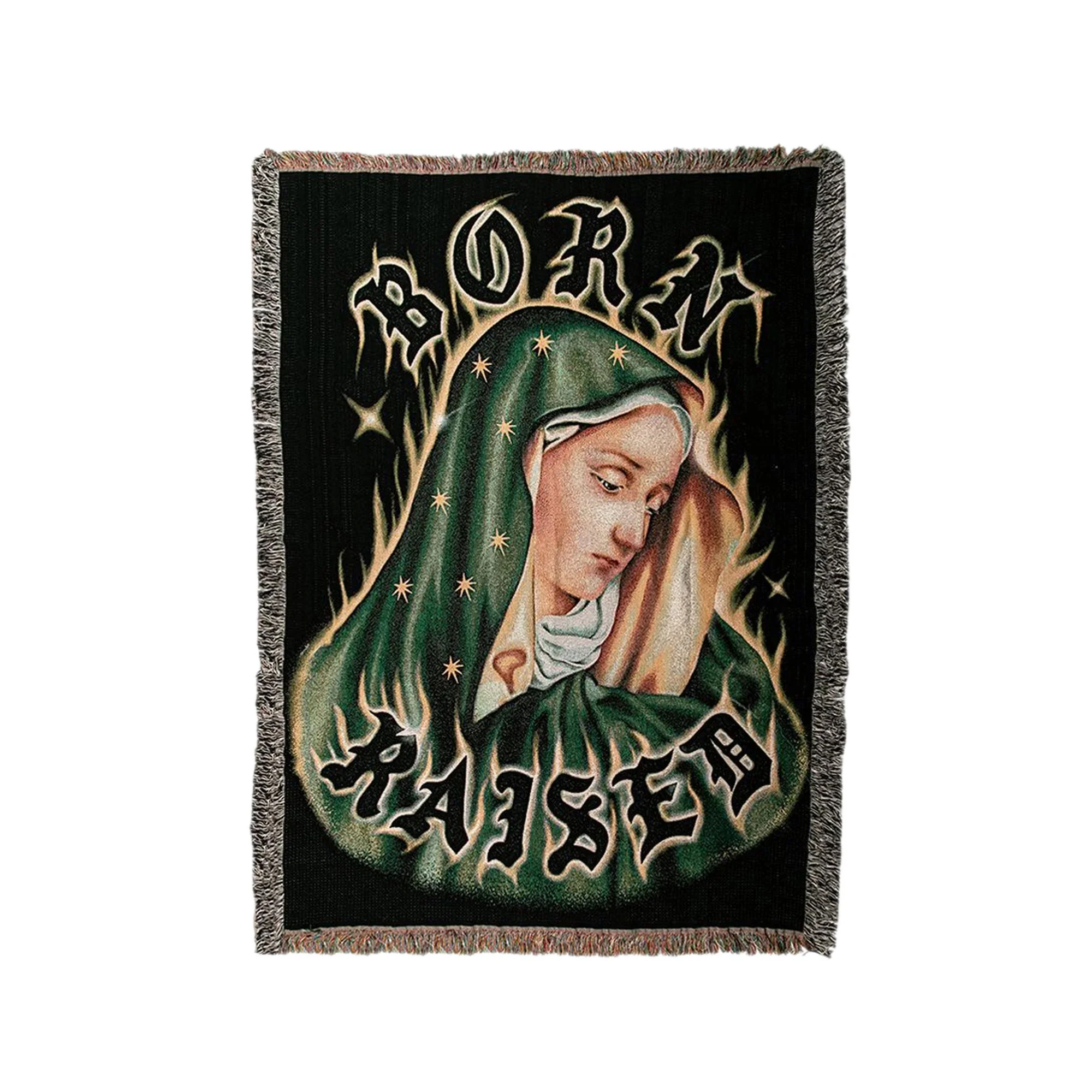 Born X Raised Guadalupe Blanket