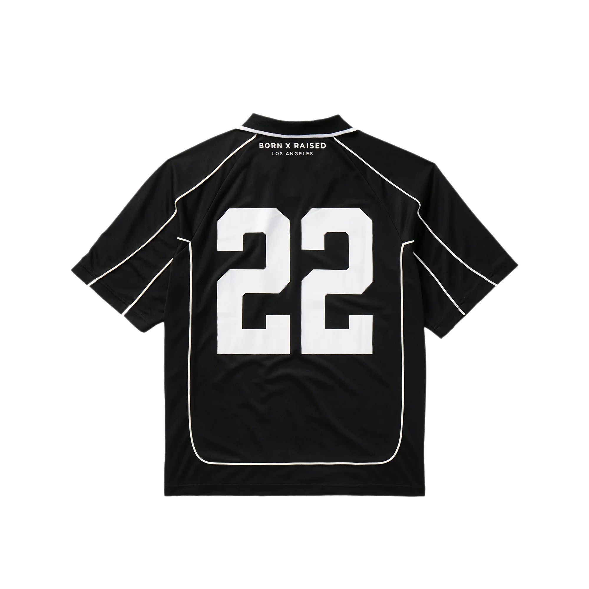 Born X Raised Mens God Loves The Homies Jersey - Image 2