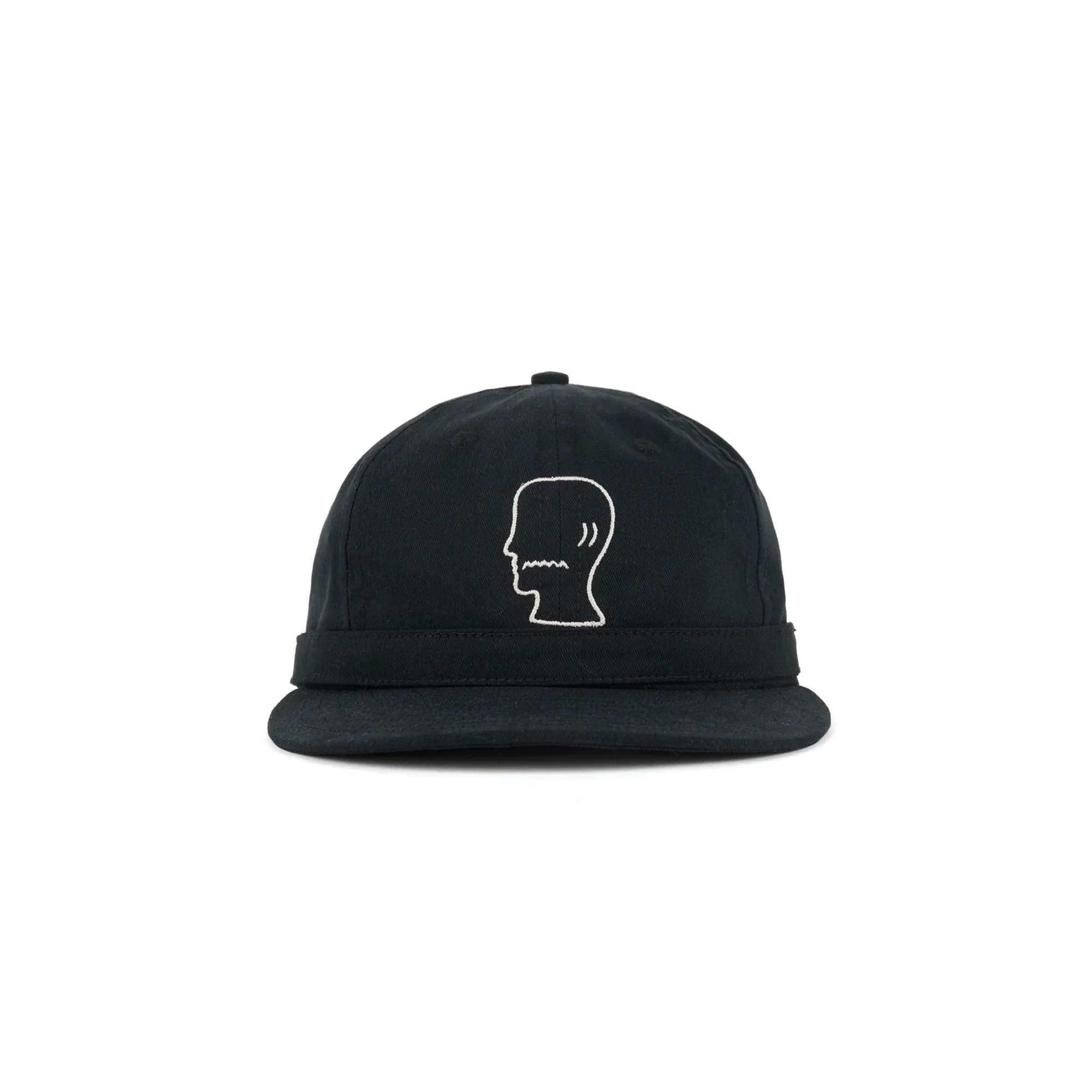 Brain Dead Extended Strap 6 Panel Logohead Hat