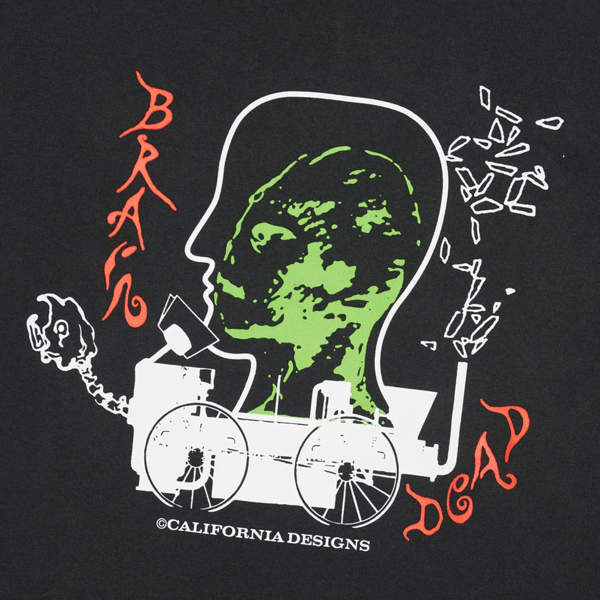 Brain Dead Mens Alien Tractor Tee - Image 2