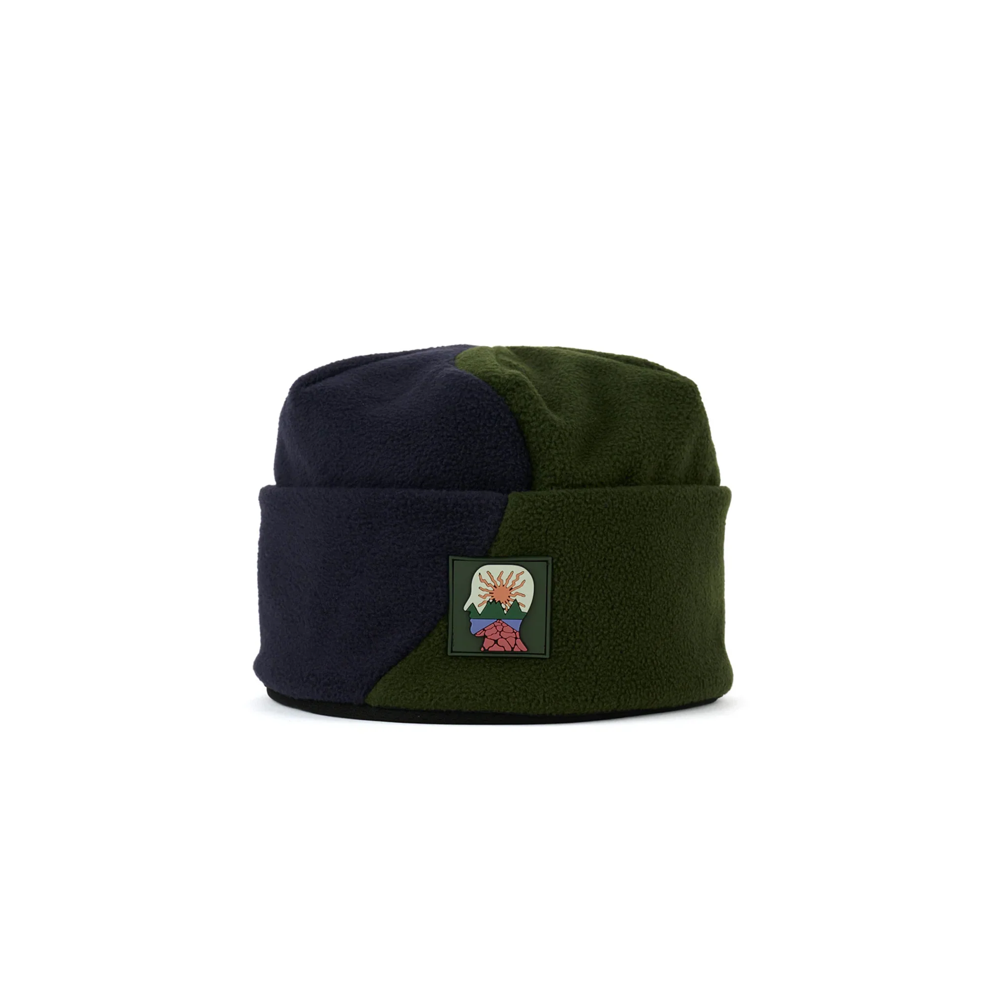 Brain Dead Organic Panel Polar Fleece Beanie