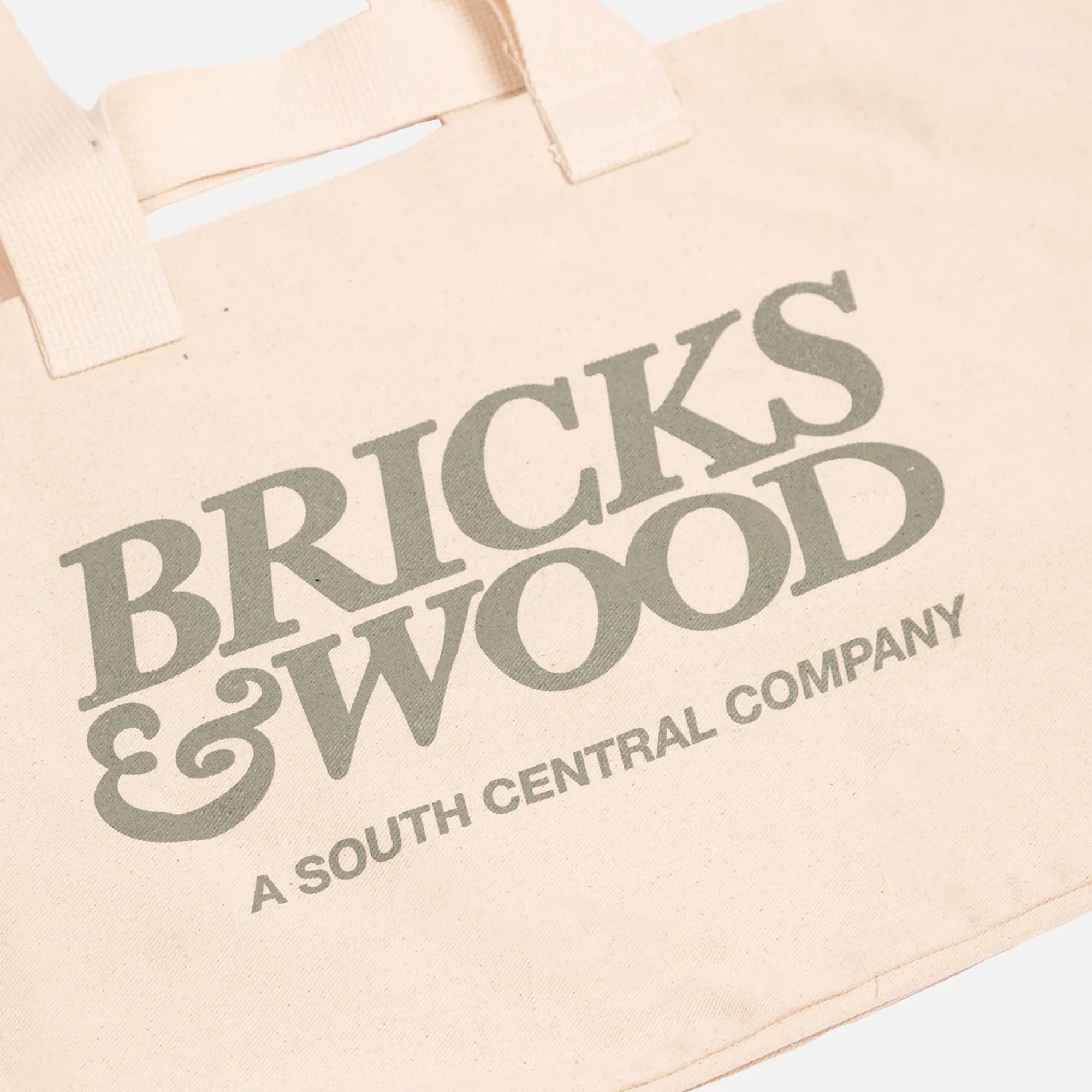 Bricks & Wood Logo Jumbo Tote Bag - Image 2
