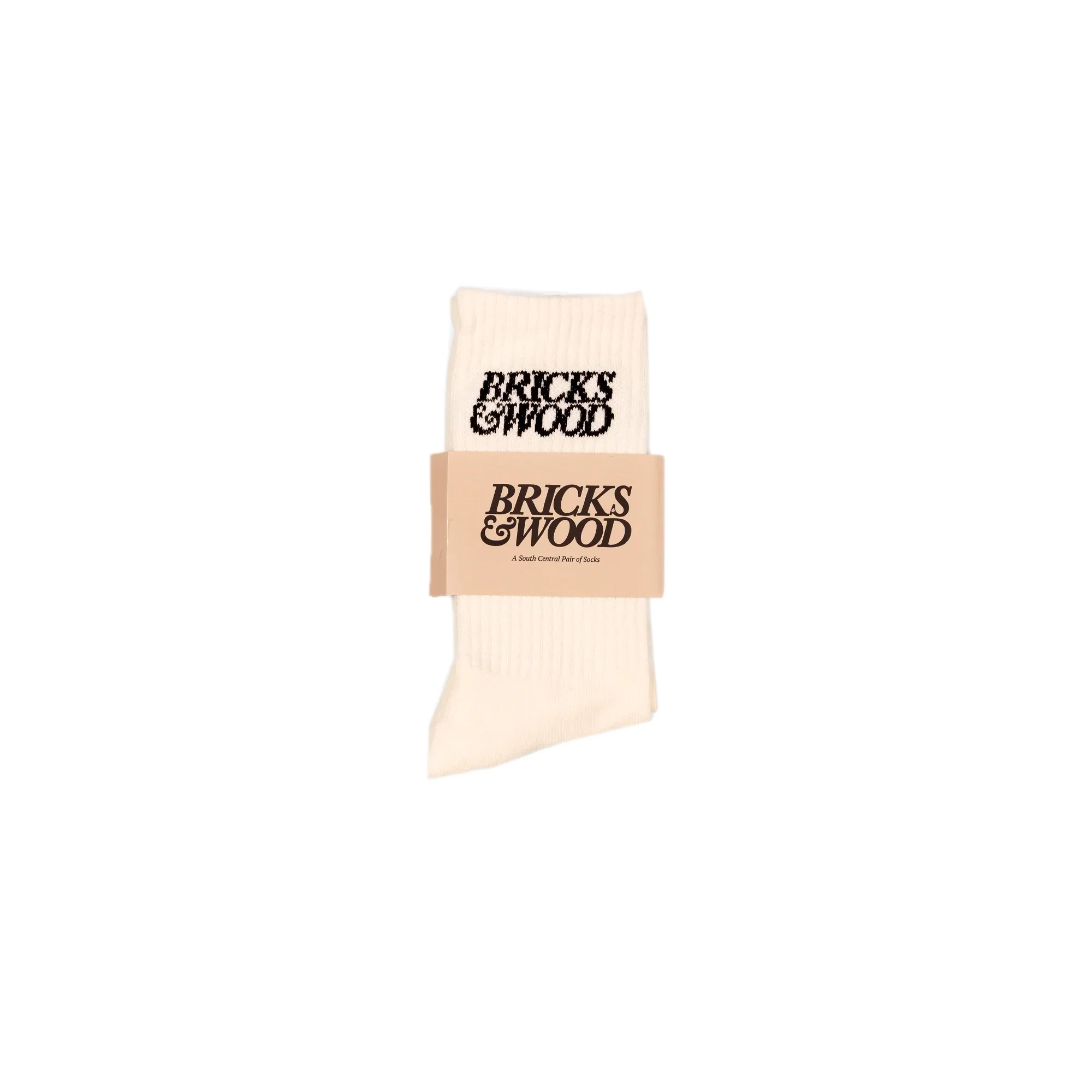 Bricks & Wood Logo Socks