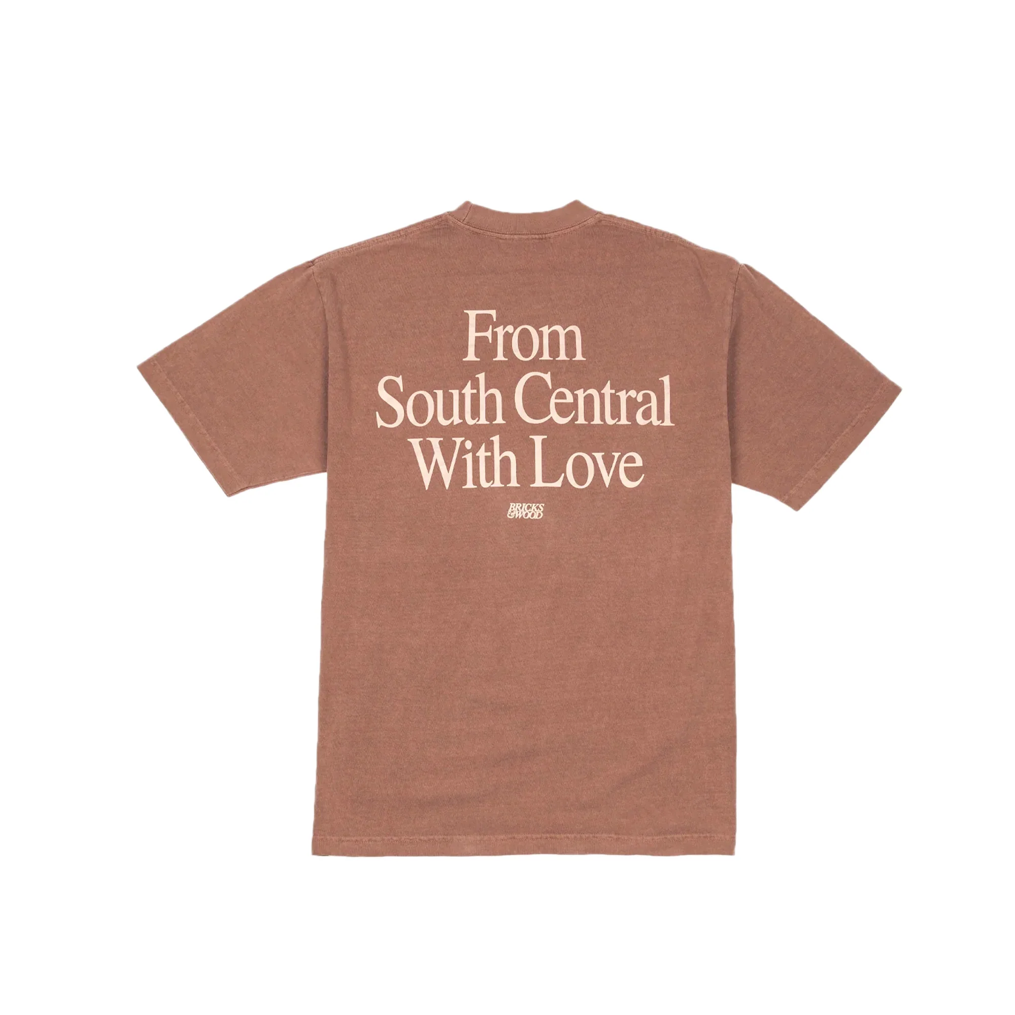 Bricks & Wood Mens From South Central W/ Love SS Tee - Image 2
