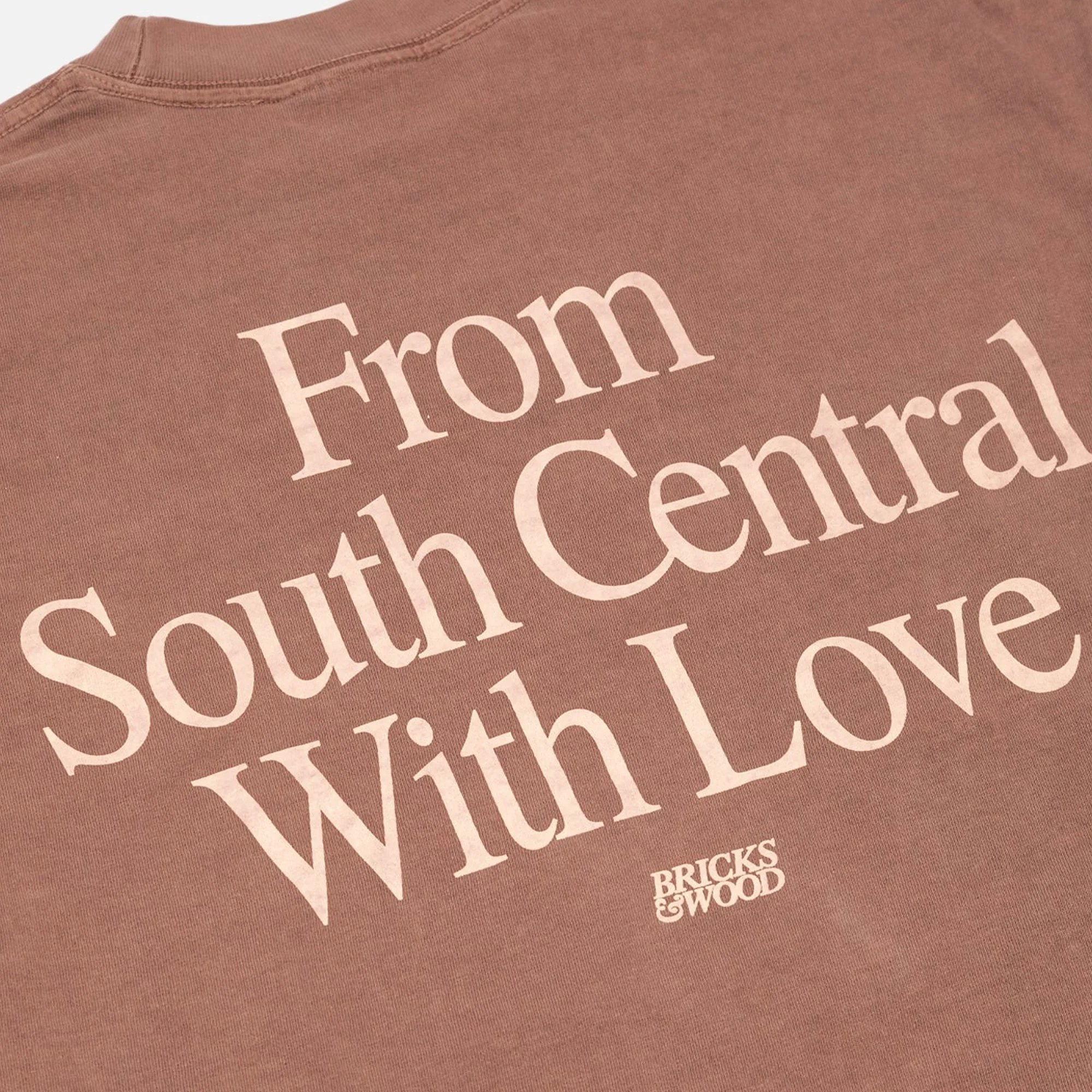 Bricks & Wood Mens From South Central W/ Love SS Tee - Image 4