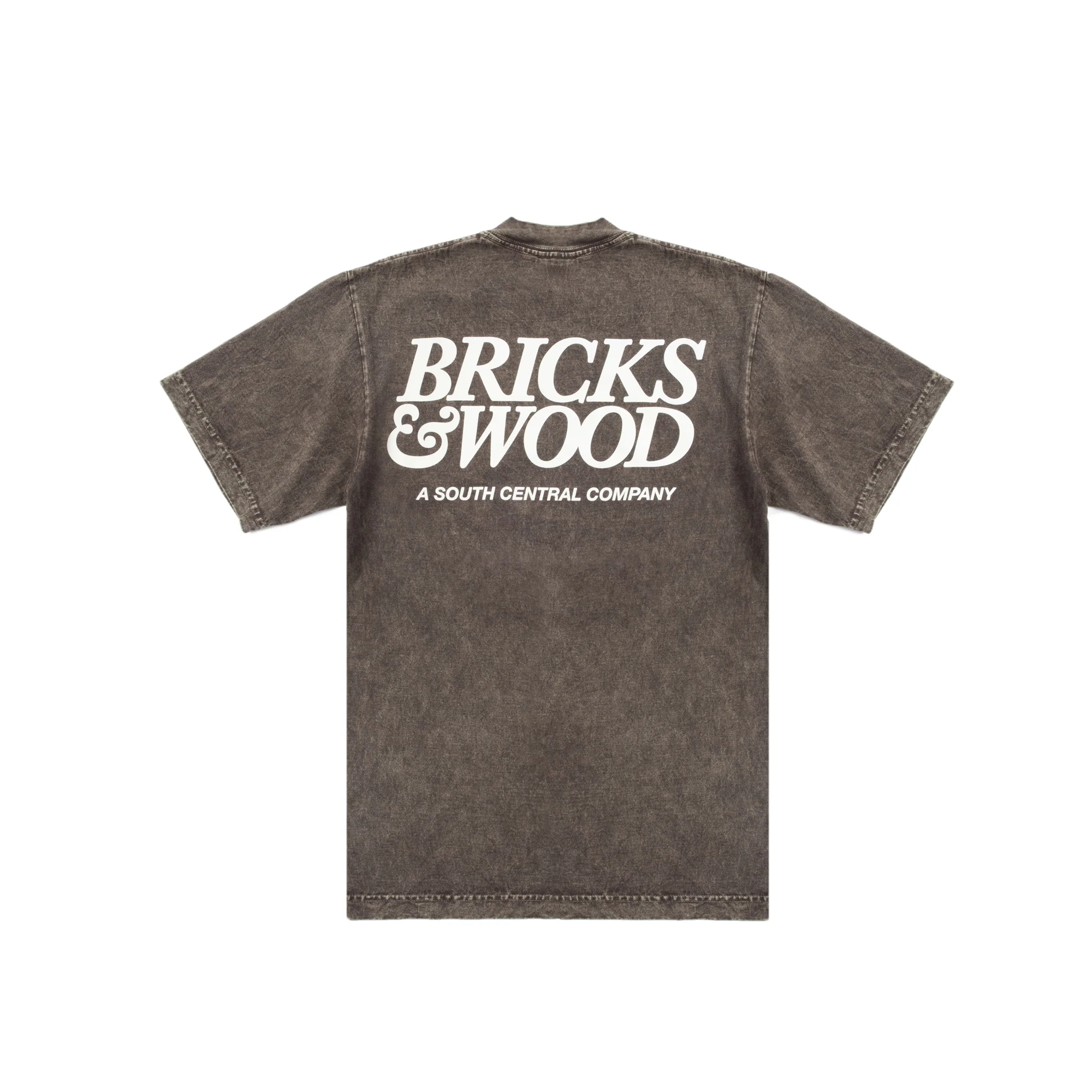Bricks & Wood Mens A South Central Logo Tee - Image 2