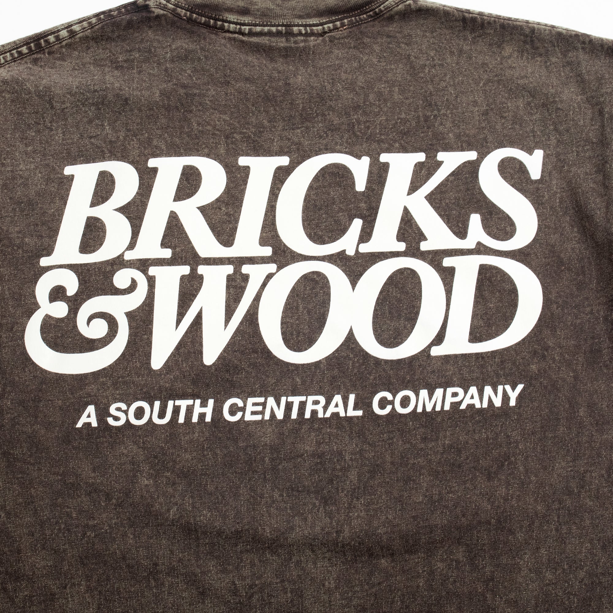 Bricks & Wood Mens A South Central Logo Tee - Image 4