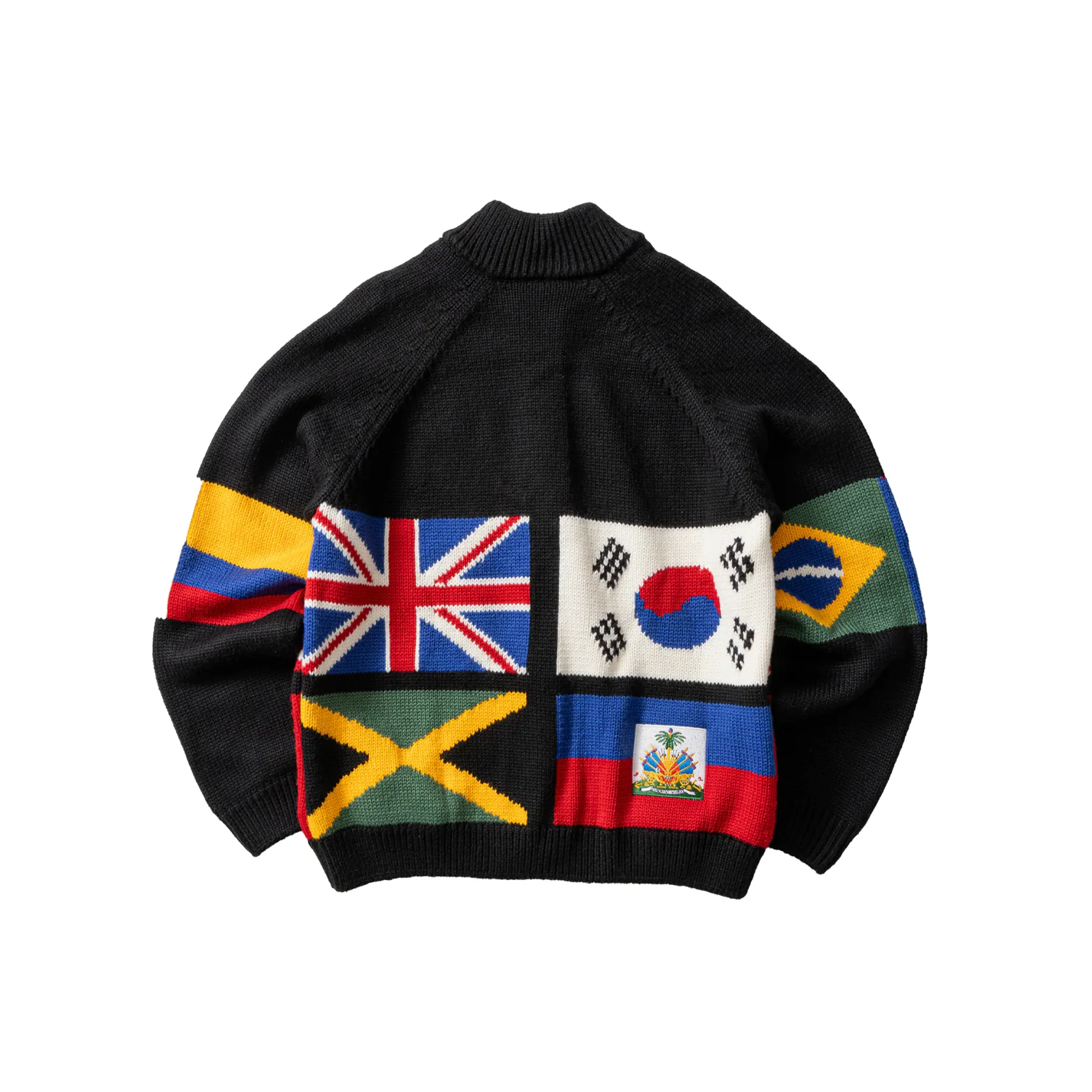 Brigade Mens Bandera Cowichan Knit Zip Sweater - Image 2