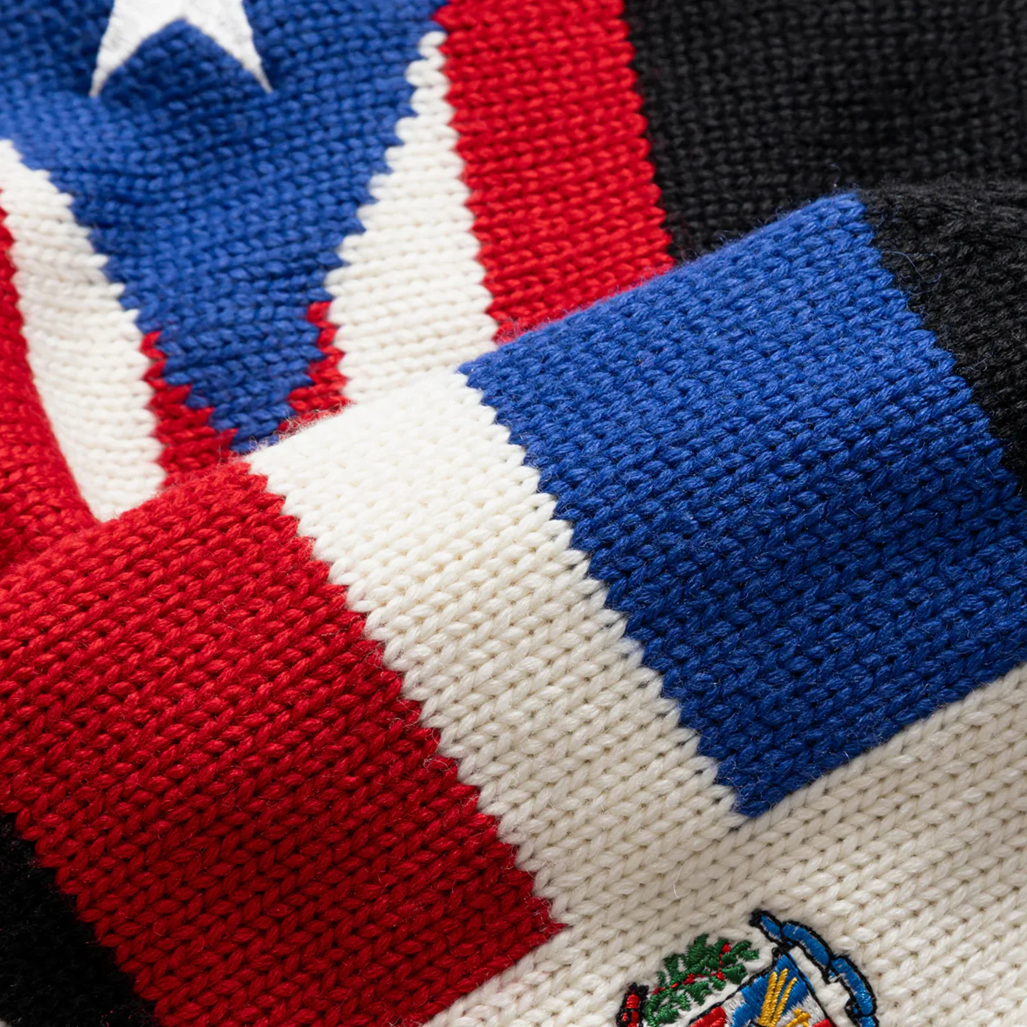 Brigade Mens Bandera Cowichan Knit Zip Sweater - Image 3