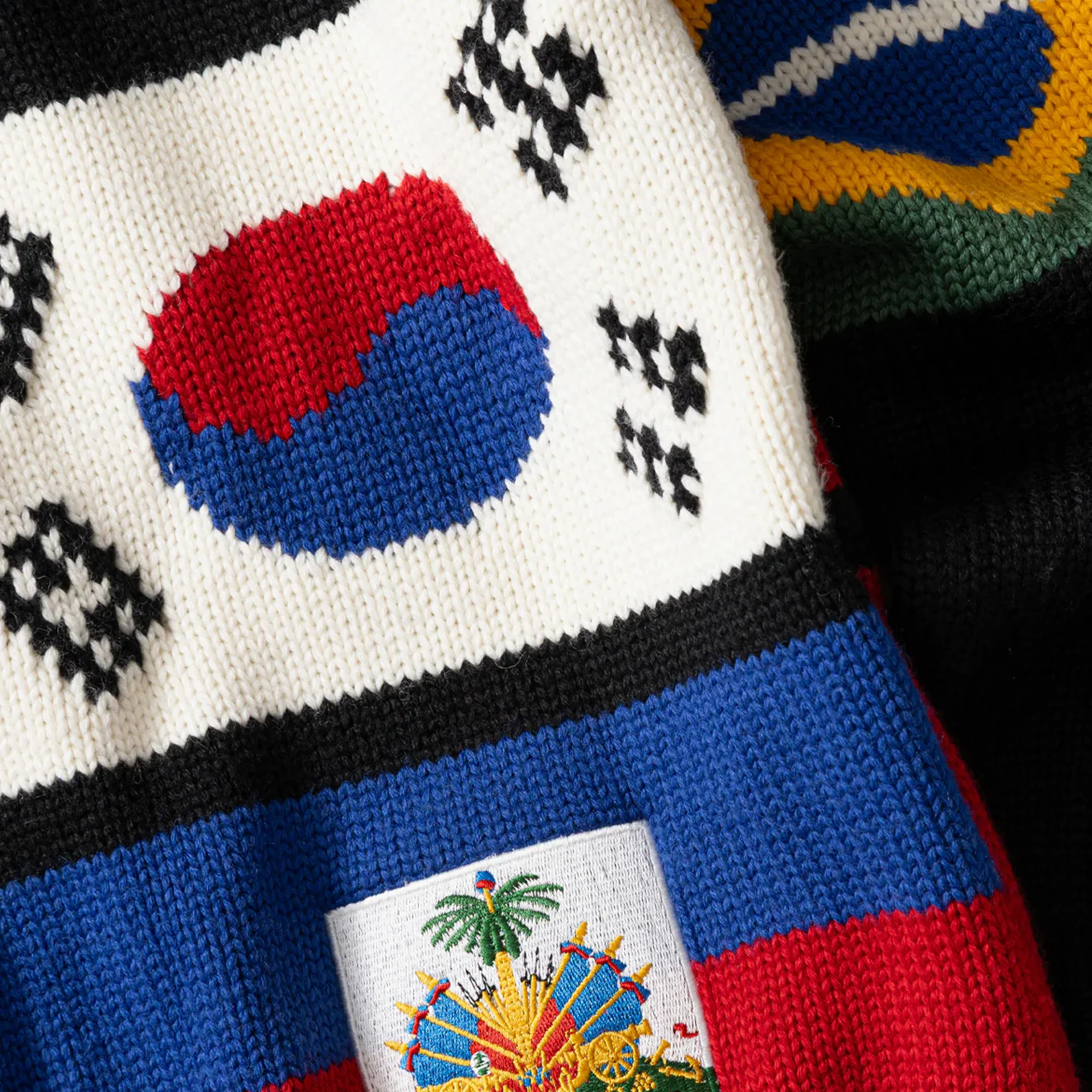 Brigade Mens Bandera Cowichan Knit Zip Sweater - Image 4