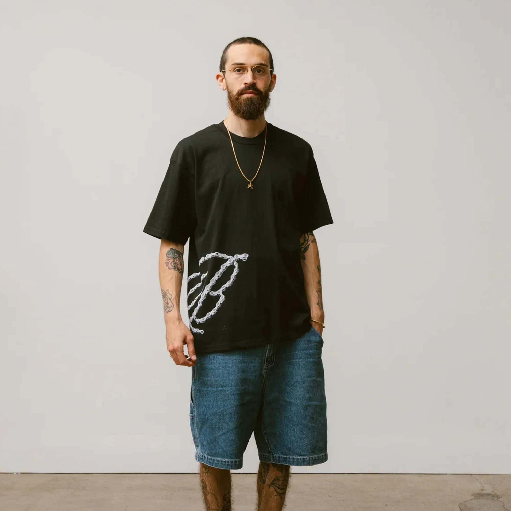 Brigade Mens Bike Chain Tee - Image 2