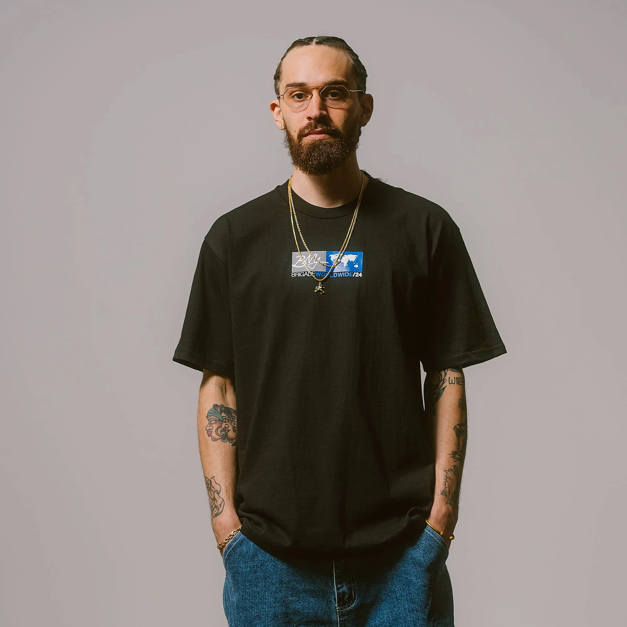 Brigade Mens BNY Worldwide Tee - Image 2