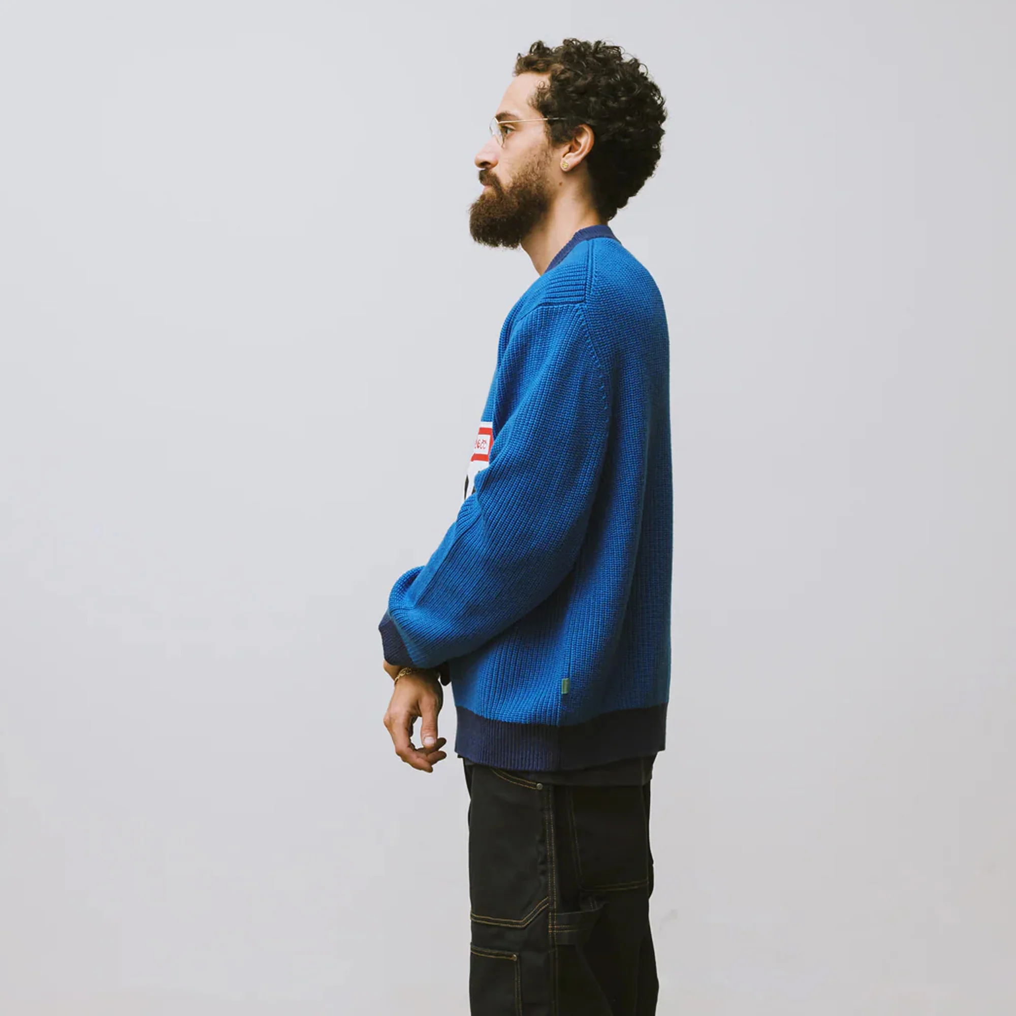 Brigade Mens Crit Plate Knit Sweater - Image 3